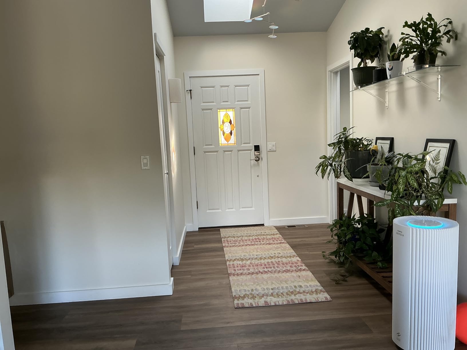 Dash and Albert Paint Chip Wool Area Rug - 4' x 6' Neutral Graphic Hand Micro Hooked Accent Rug - Durable, High Traffic Areas Hallway customer photo 2