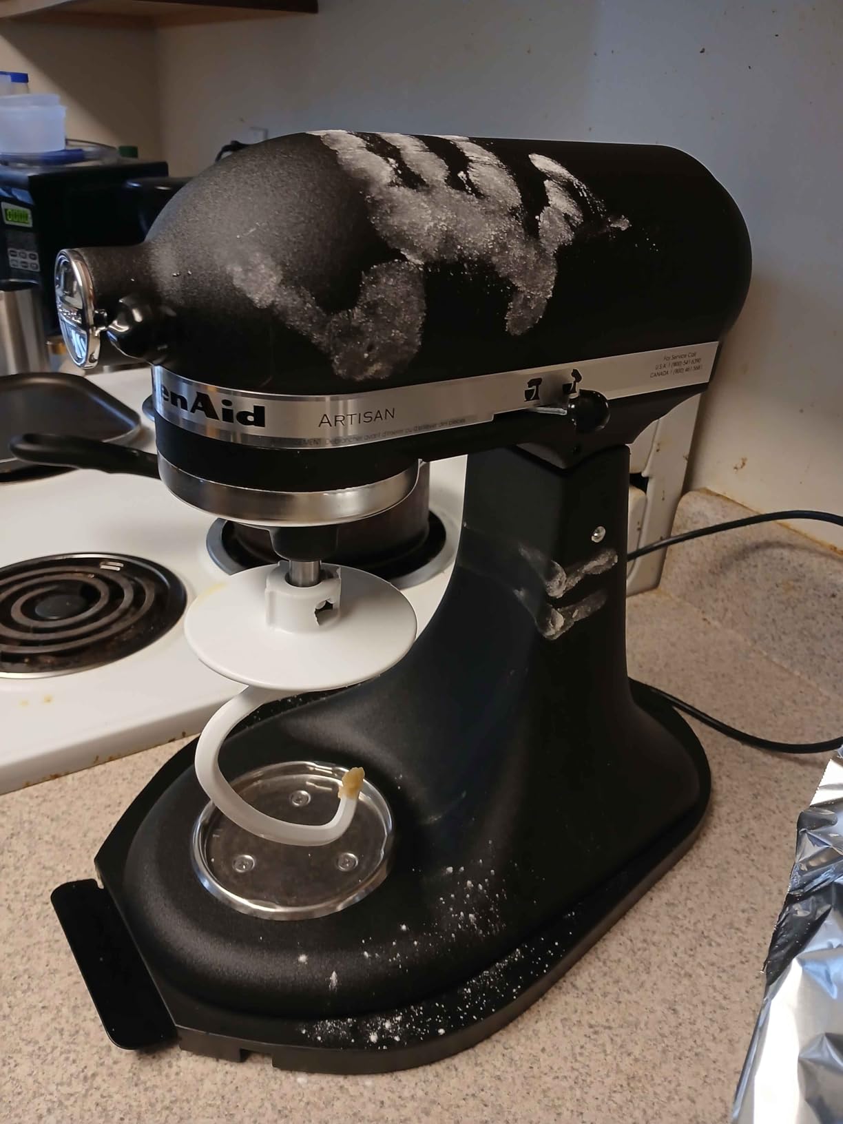 Artisan Series 5 Quart Tilt Head Stand Mixer, KSM150PS, Porcelain customer photo 2