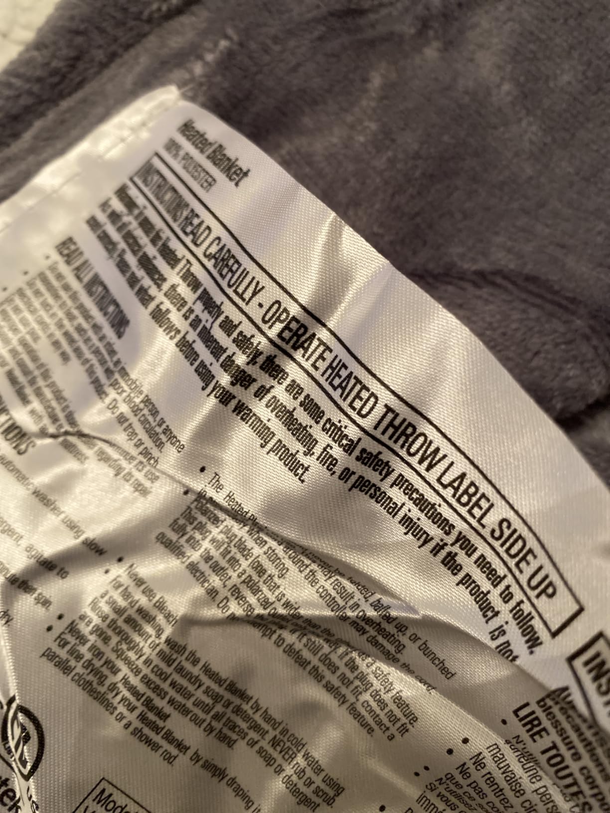 Homemate Heated Electric Blanket King Size - 100