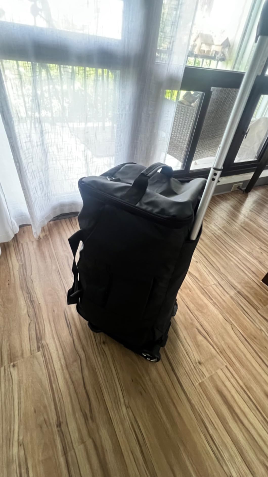 Garment Bags for Travel,45L Carry on Convertible Garment Duffle bag for Men Women - 3 in 1 Hanging Suit Travel Bag with Shoulder Strap customer photo 2