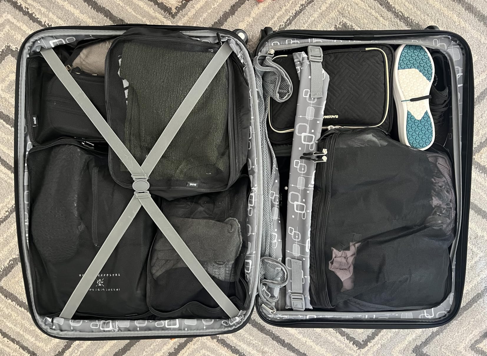 BAGAIL 6 Set/8 Set/10 Set Packing Cubes Various Sizes Packing Organizer for Travel Accessories Luggage Carry On Suitcase customer photo 2