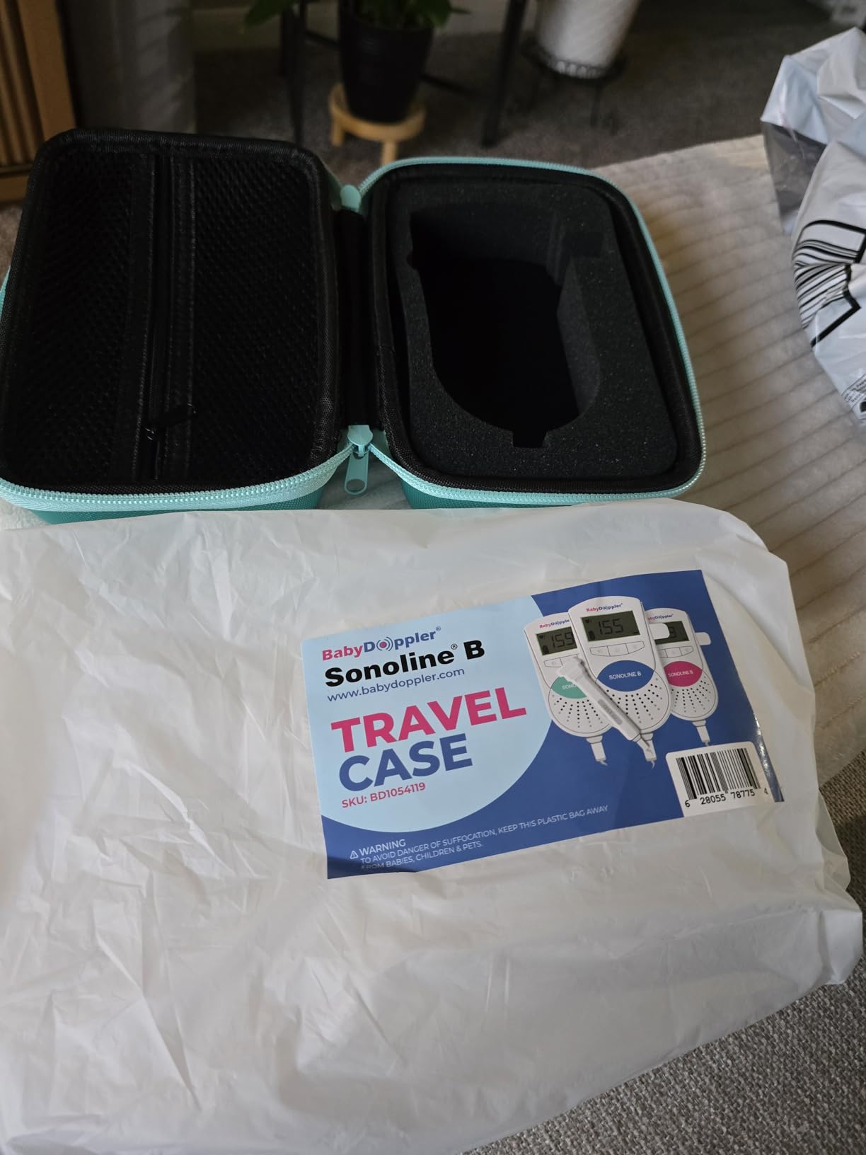 Sonoline B Fetal Doppler Travel Case, Official Hermitshell Hard Bag/Storage Case - Fits Baby Doppler Heartbeat Monitor (CASE ONLY) customer photo 1