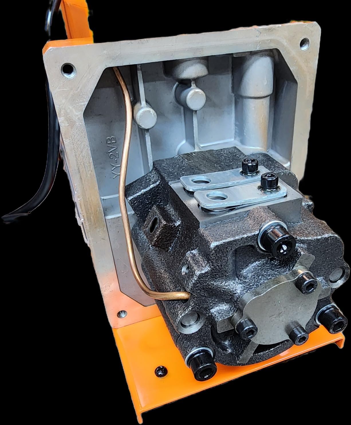 VEVOR 5 CFM 2 Stage Rotary Vane Vacuum Pump 1/2 HP Sparkless Motor for R22/R410a/R32/R1234yf HVAC Systems customer photo 1