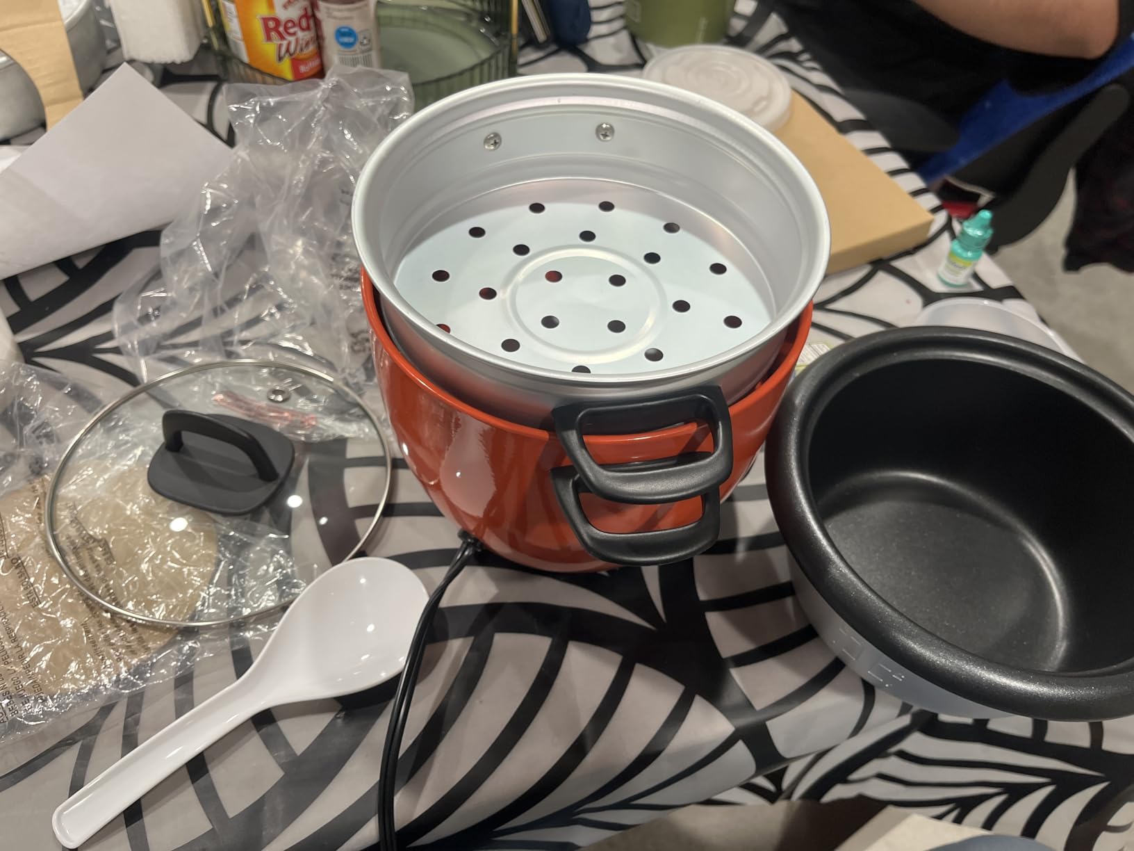 AROMA 3-Cup (UnCooked) / 1.5Qt / 6-Cup Cooked Rice & Grain Cooker (ARC-743-1NGOR) customer photo 1