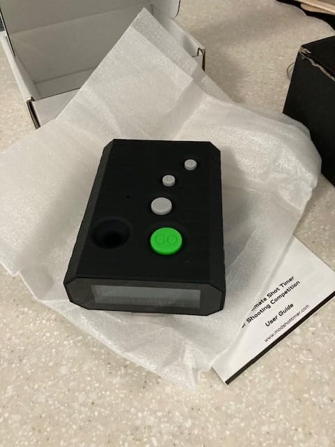 The Ultimate Shot Timer for Shooting Competition - Ideal for Steel Challenge Speed Shooting, SCSA, USPSA, IPSC, IDPA and 3-Gun Matches - Includes Belt Clip, Backlit Display & Loud Buzzer customer photo 1