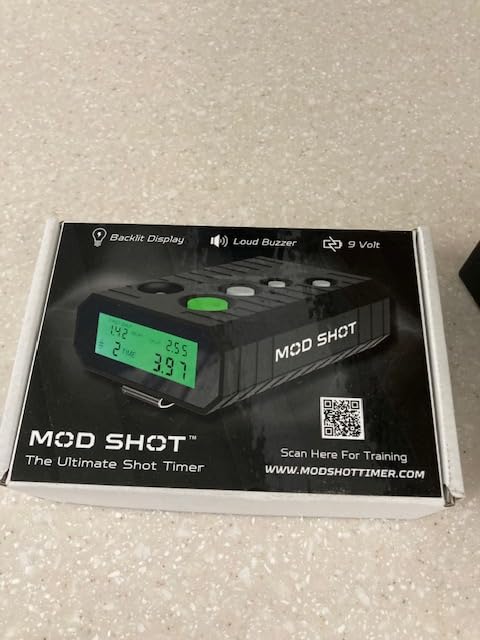 The Ultimate Shot Timer for Shooting Competition - Ideal for Steel Challenge Speed Shooting, SCSA, USPSA, IPSC, IDPA and 3-Gun Matches - Includes Belt Clip, Backlit Display & Loud Buzzer customer photo 2