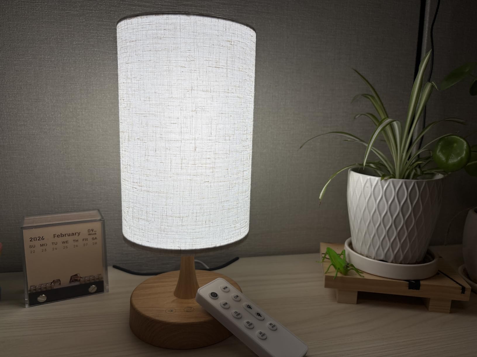 Light Therapy Lamp, Sunlight Lamp 10000 Lux with Remote Control, 3 Color Temperature & 4 Brightness Level & Timer, Daylight Lamp for Home, Office, Decoration customer photo 2
