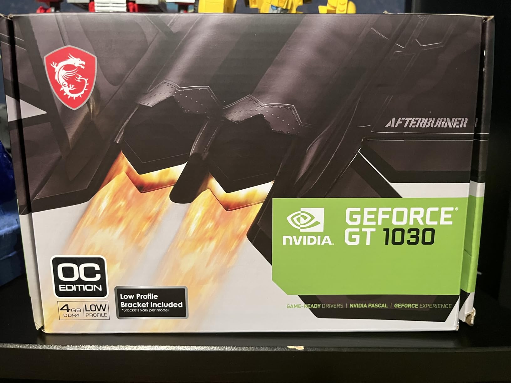msi Gaming GeForce GT 1030 4GB DDR4 64-bit HDCP Support DirectX 12 DP/HDMI Single Fan OC Graphics Card customer photo 2