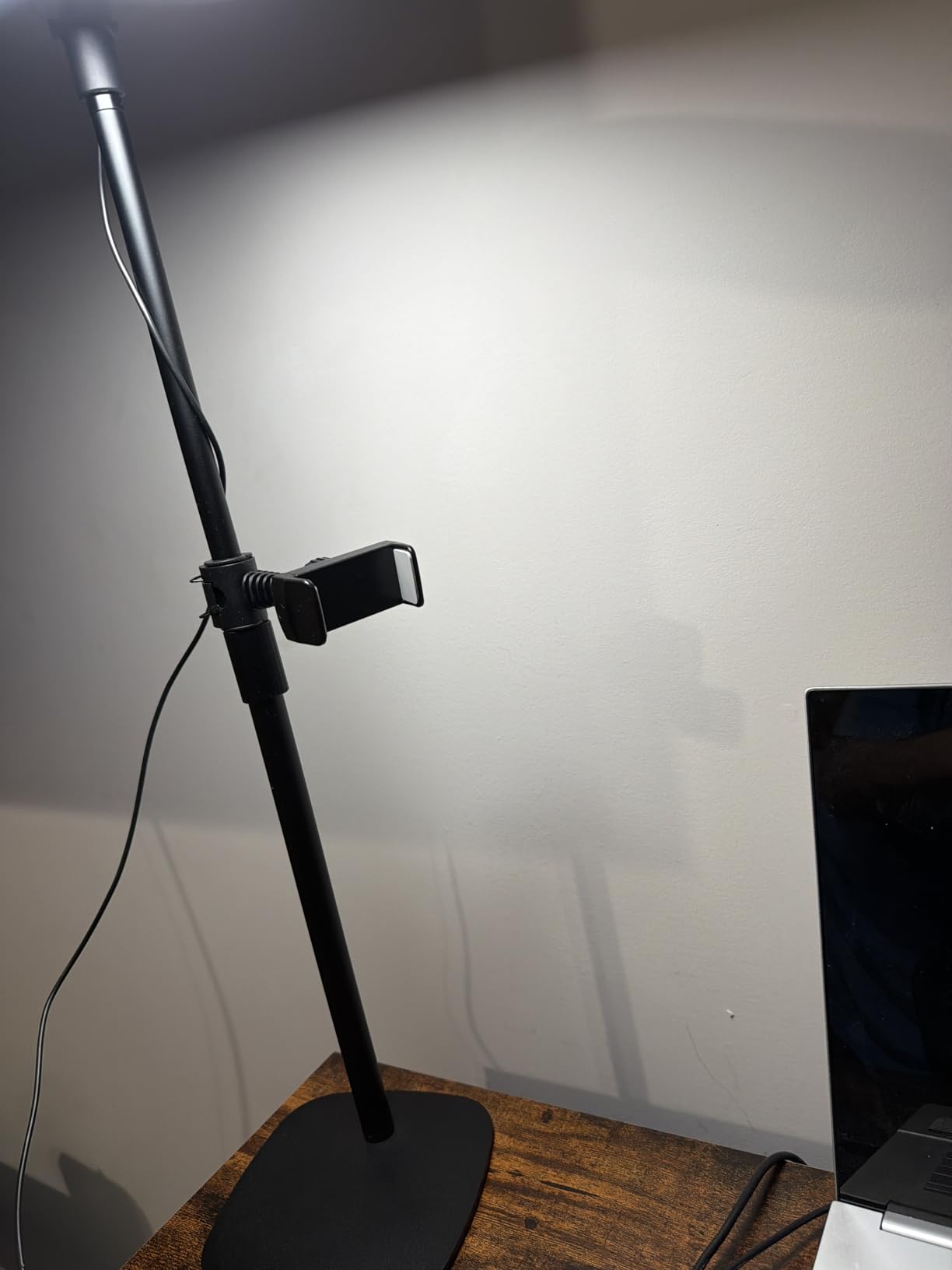 Video Conference Lighting for Zoom Meeting, Ring Light for Desk with Flexible Stand, 30 Light Modes customer photo 2