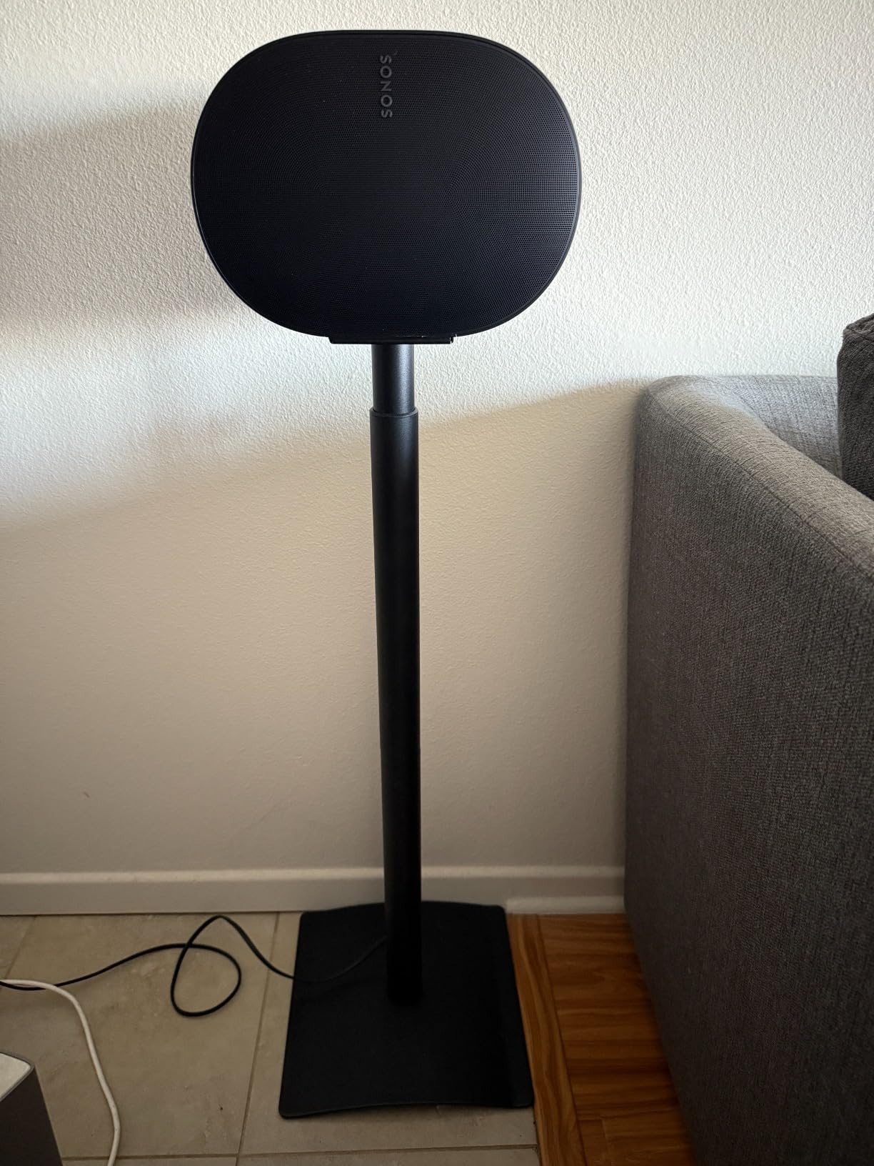 Mounting Dream Speaker Stands for Sonos Era 300, Height Adjustable Up to 42.4'', Set of 2 Surround Sound Speaker Stand with Cable Management for Sonos Era 300 Wireless Speaker, 13.2 LBS Loading MD5416 customer photo 1