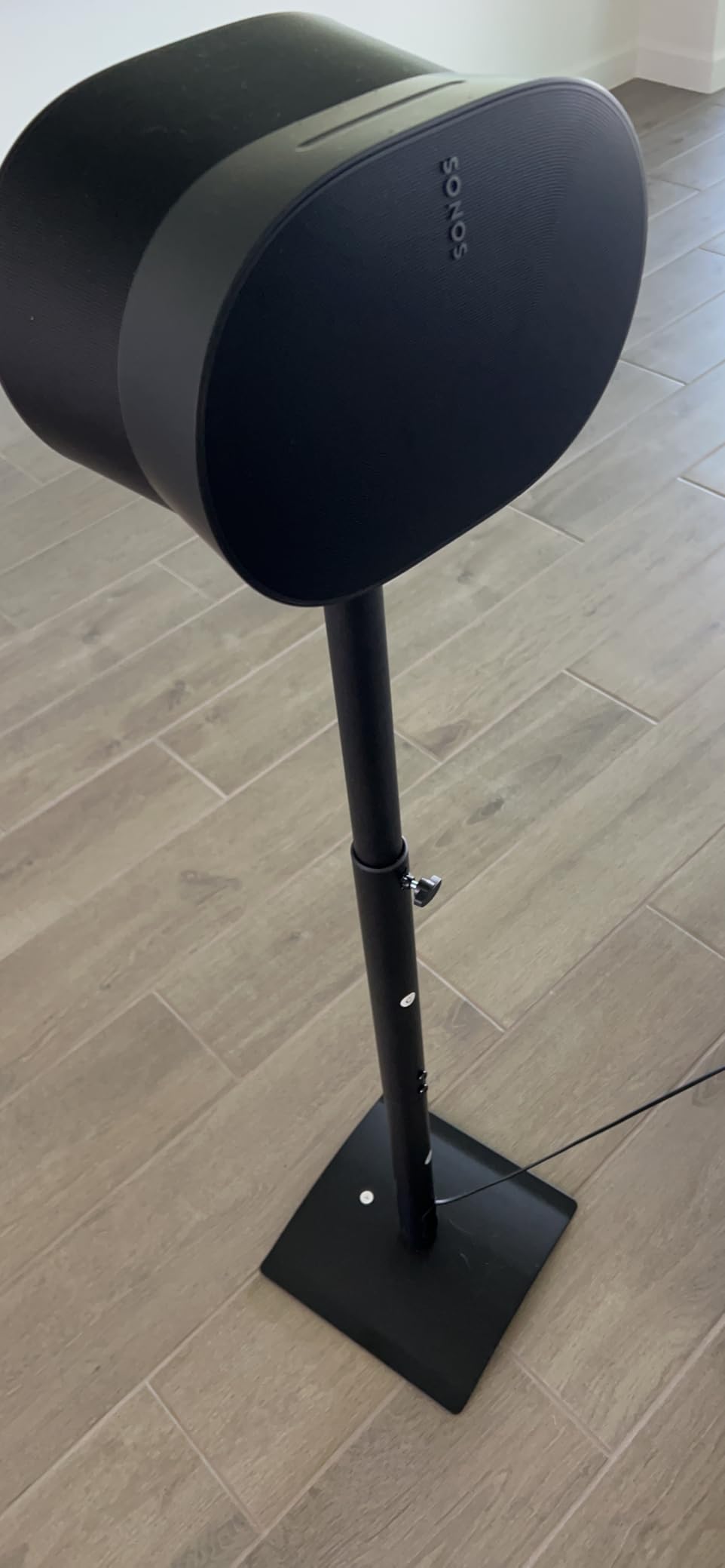 Mounting Dream Speaker Stands for Sonos Era 300, Height Adjustable Up to 42.4'', Set of 2 Surround Sound Speaker Stand with Cable Management for Sonos Era 300 Wireless Speaker, 13.2 LBS Loading MD5416 customer photo 2