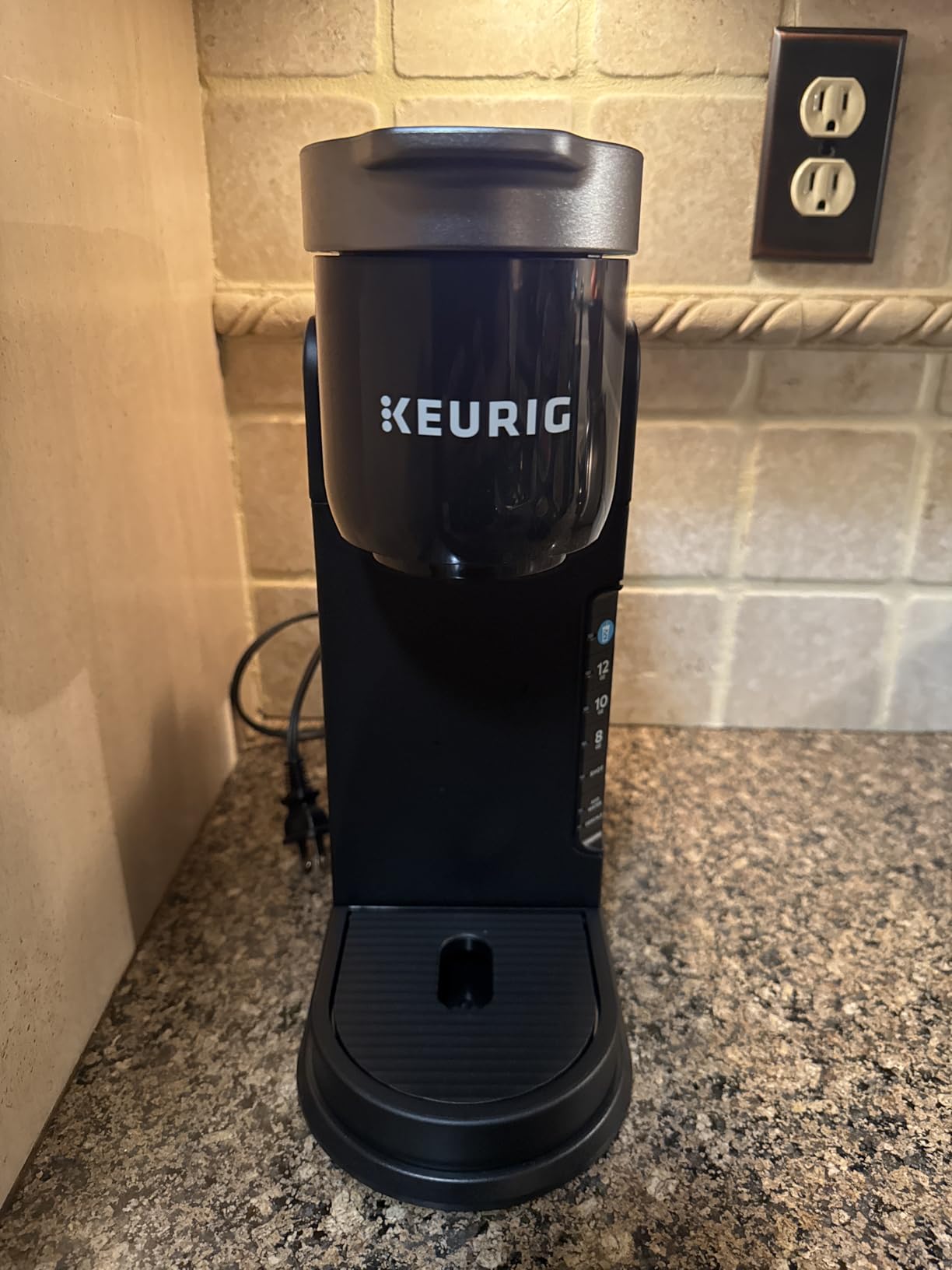 K-CAFE Barista Bar Single Serve Coffee Maker and Frother, with 3 Brew Sizes, Hot and Cold Coffee Capabilities, 2oz Coffee Shot Button, Black customer photo 1