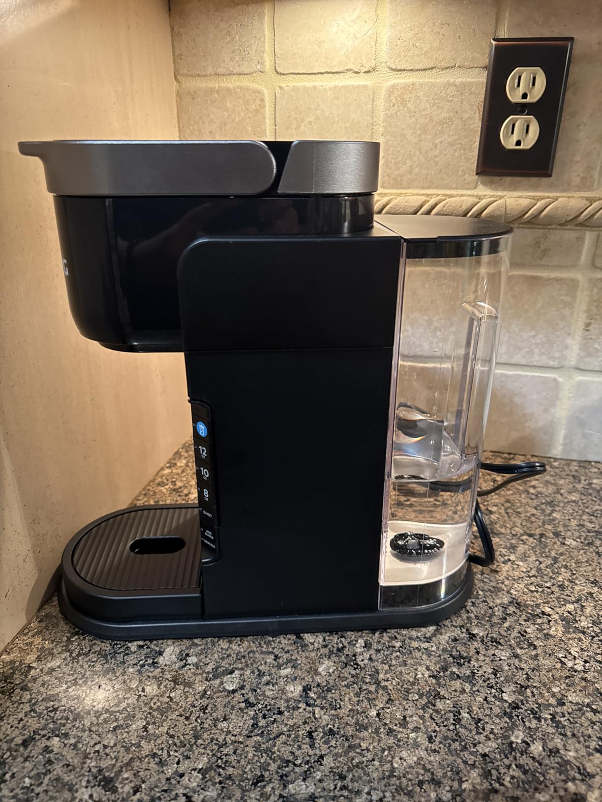 K-CAFE Barista Bar Single Serve Coffee Maker and Frother, with 3 Brew Sizes, Hot and Cold Coffee Capabilities, 2oz Coffee Shot Button, Black customer photo 2