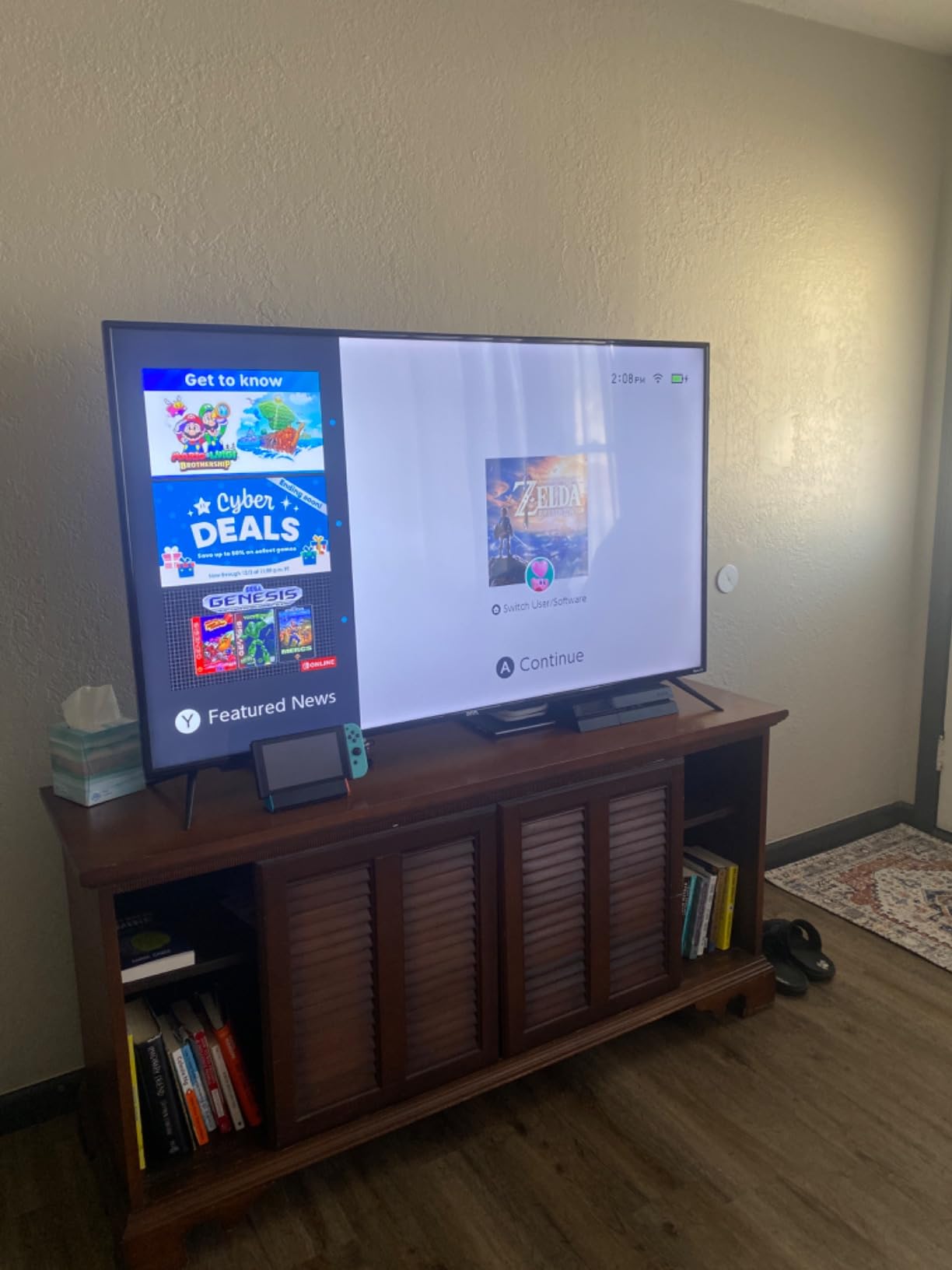 Switch Dock, TV Dock Station for Switch/Switch OLED，with 4K@60Hz HDMI Output/Type C Port/USB 3.0 Port for Nintendo Switch Dock（Incompatible with Nintendo Switch 2） customer photo 2