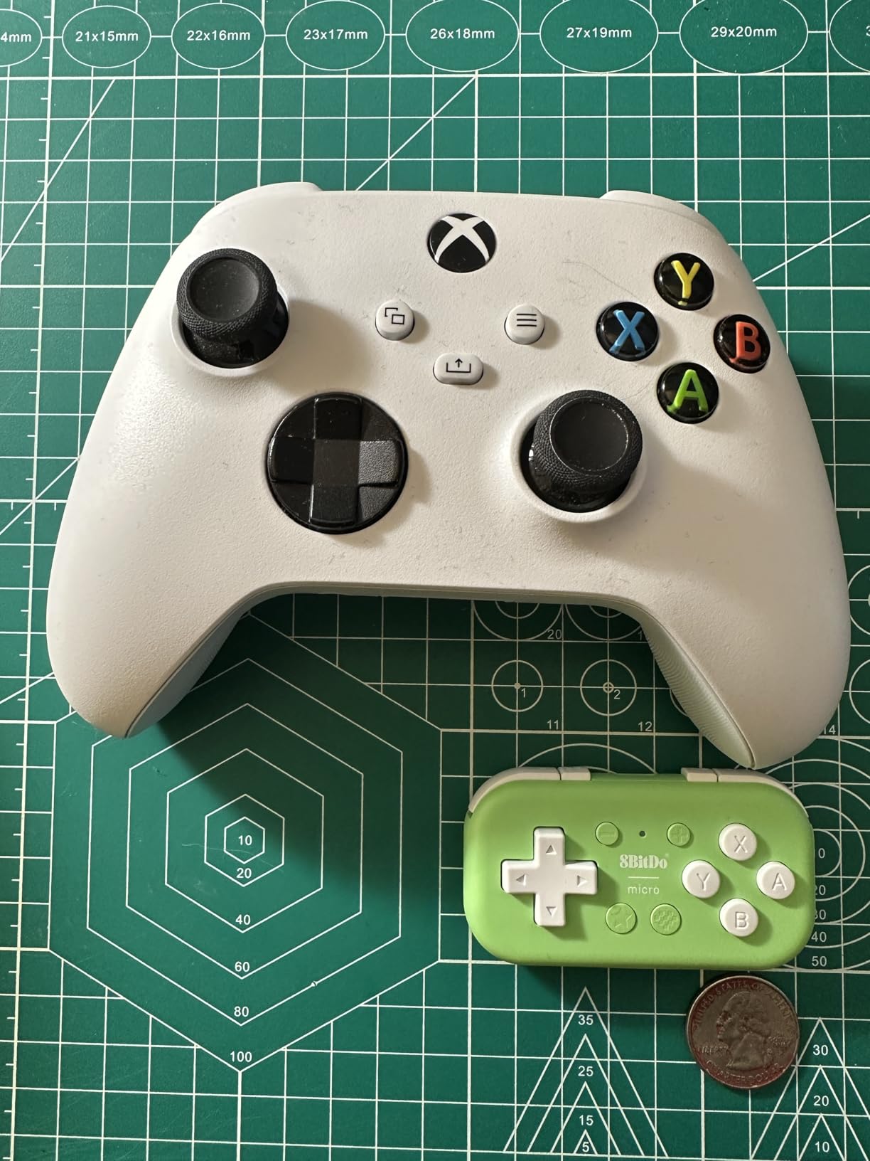8Bitdo Micro Bluetooth Gamepad Pocket-sized Mini Controller for Switch, Android, and Raspberry Pi, Supports Keyboard Mode customer photo 2