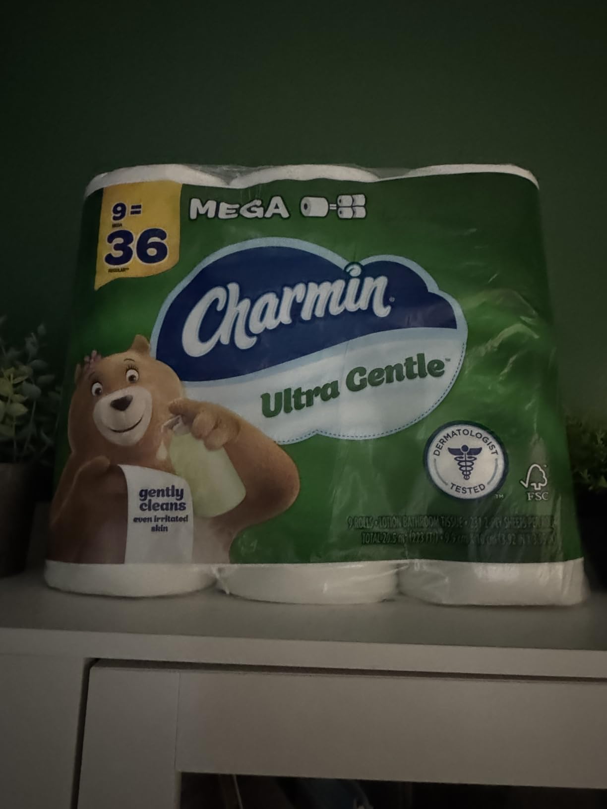 Charmin Ultra Gentle Toilet Paper, 9 Mega Rolls, 231 Sheets Per Roll customer photo 2