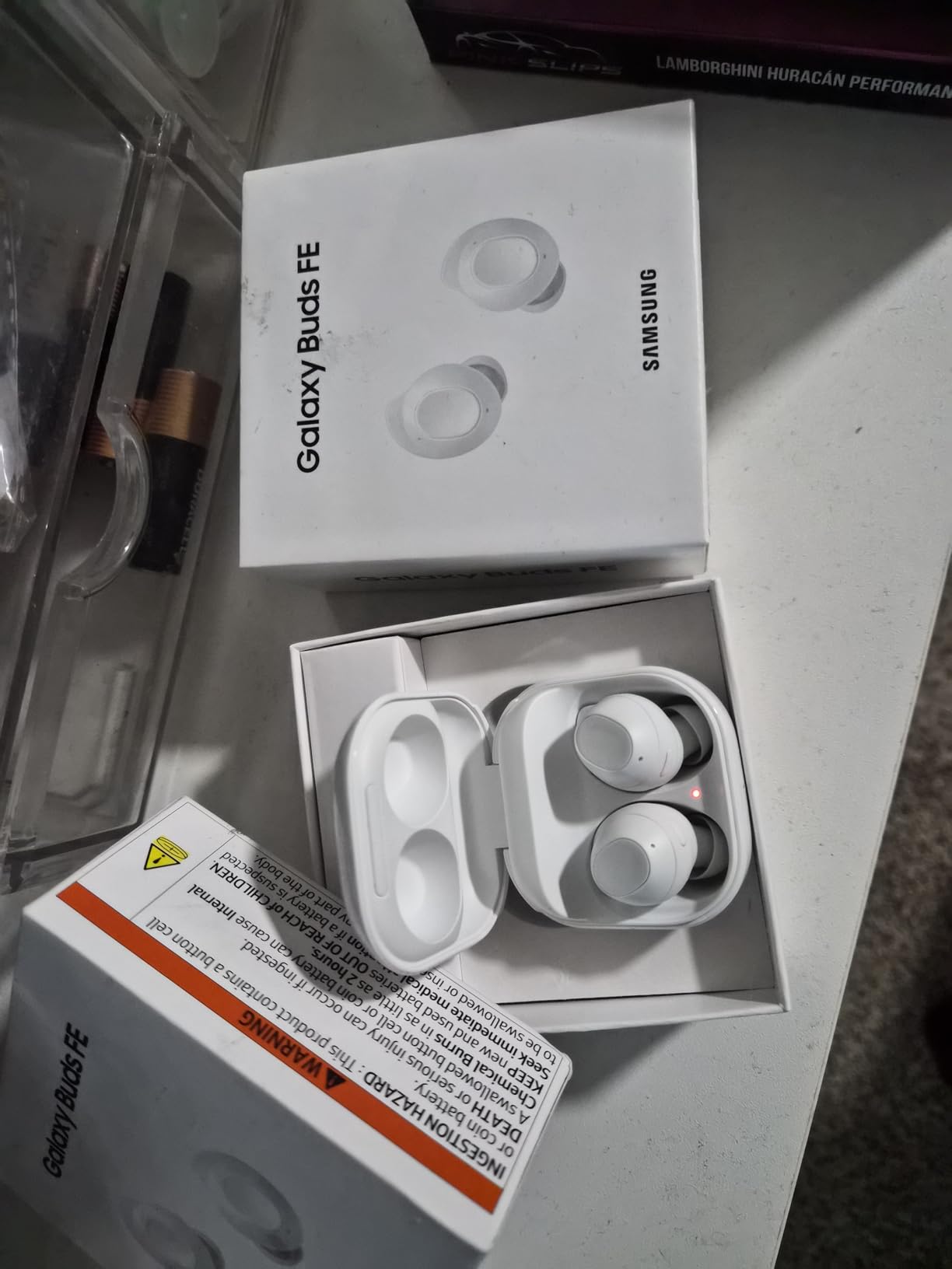 Samsung Galaxy Buds FE True Wireless Bluetooth Earbuds, Comfort and Secure in Ear Fit, Auto Switch Audio, Touch Control, Built-in Voice Assistant, Graphite [US Version, 1Yr Manufacturer Warranty] customer photo 2