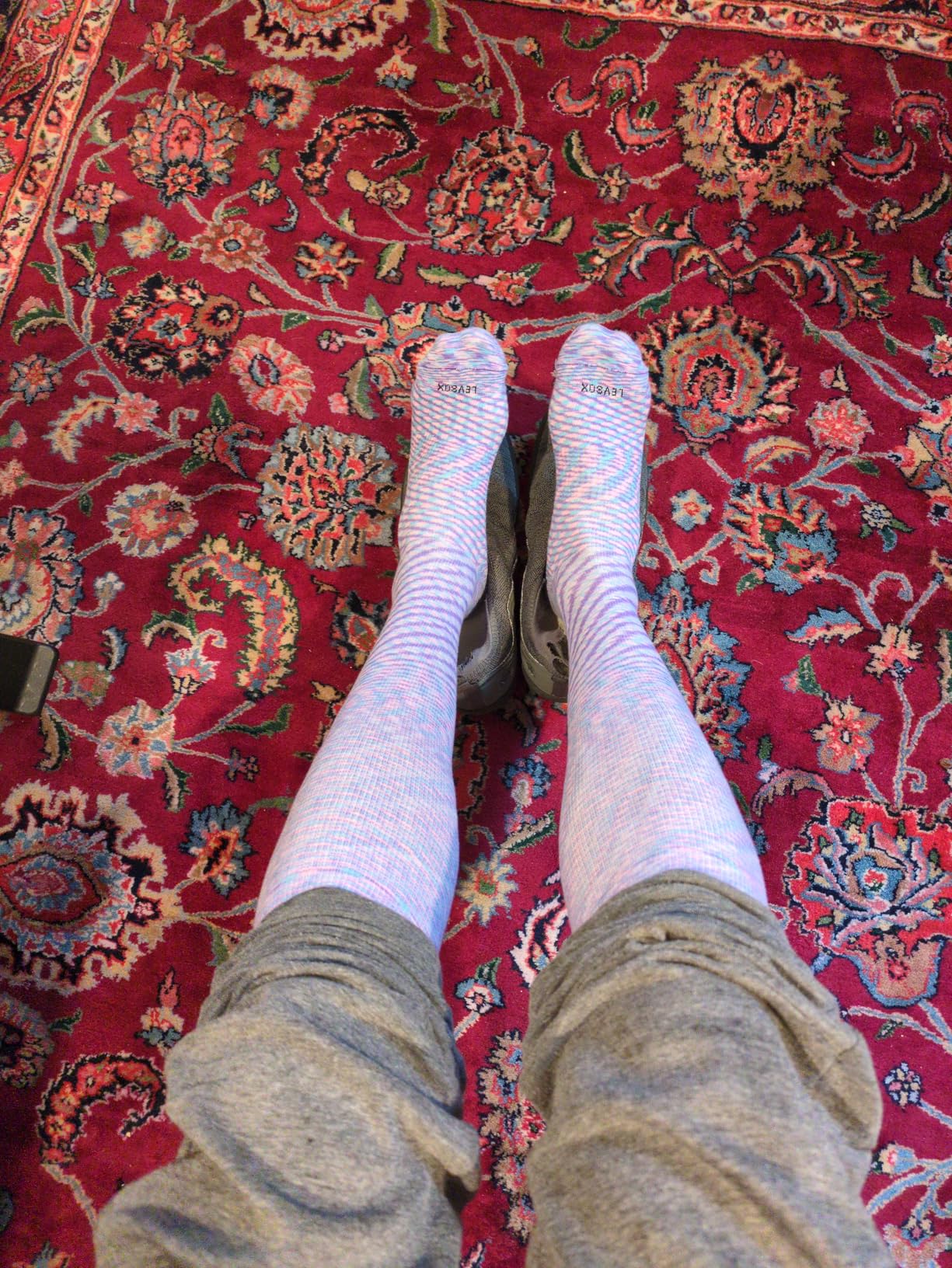 LEVSOX Compression Socks Women and Men, 20-30mmHg, Best for Nurses, Travel, Pregnancy customer photo 1
