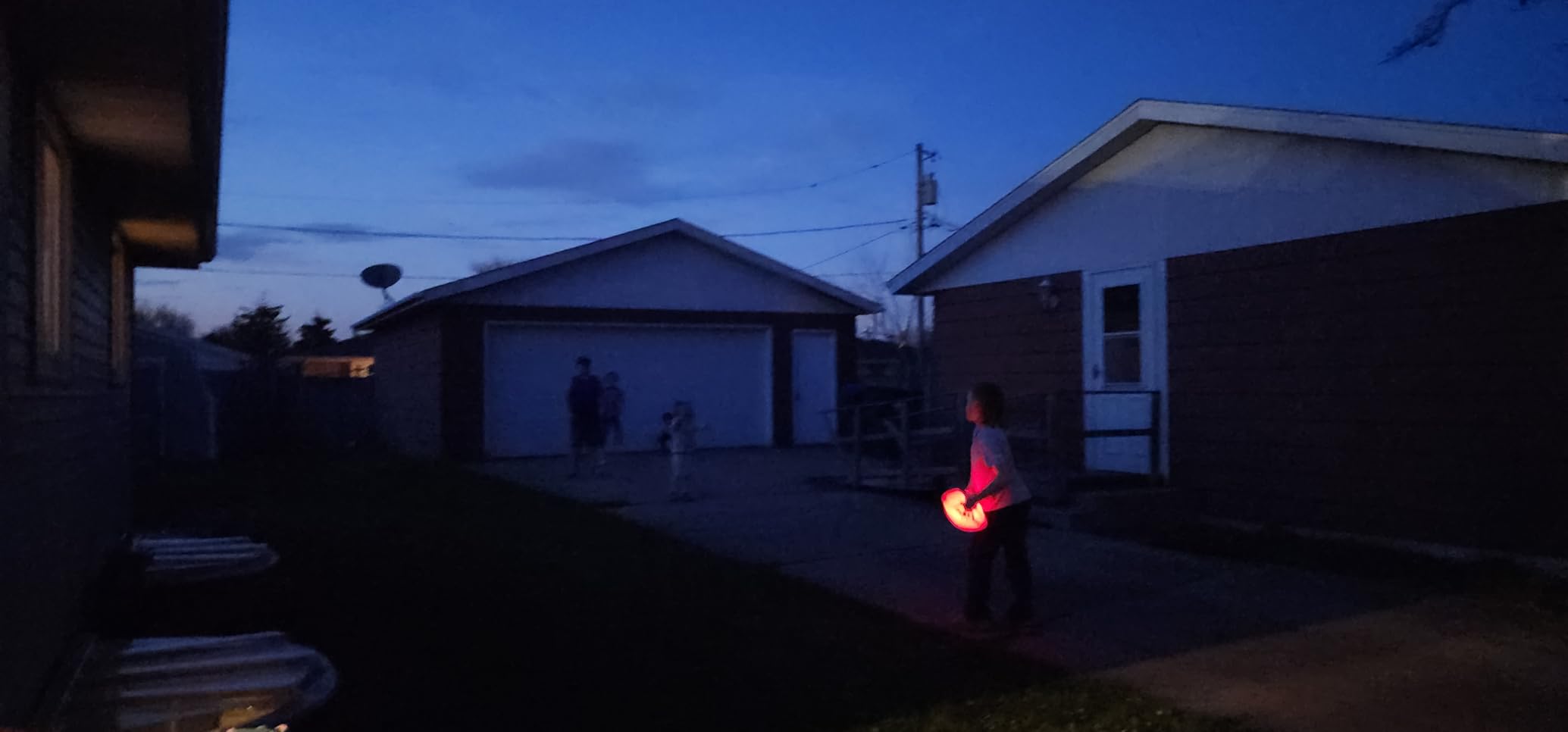 Light Up Football - Glow in the Dark Ball - NO 6 - Boys Gifts - Outdoor Sports, Birthday Gifts for Boys 8-15+ Year Old - Kids Teenage Youth Gift Ideas - Boy Toys Stuff Ages 8 9 10 11 12 13 14 15 customer photo 2