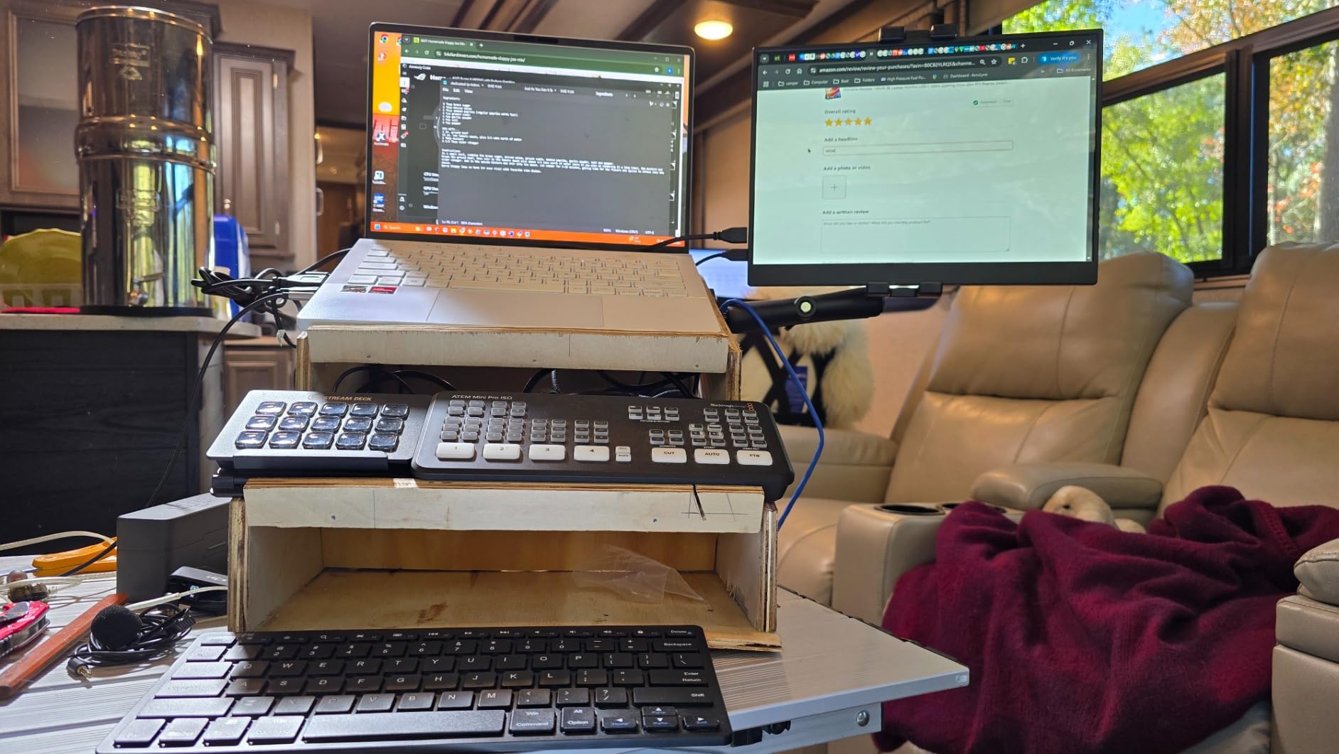 KEEPTIME 4K Portable Monitor 13.4