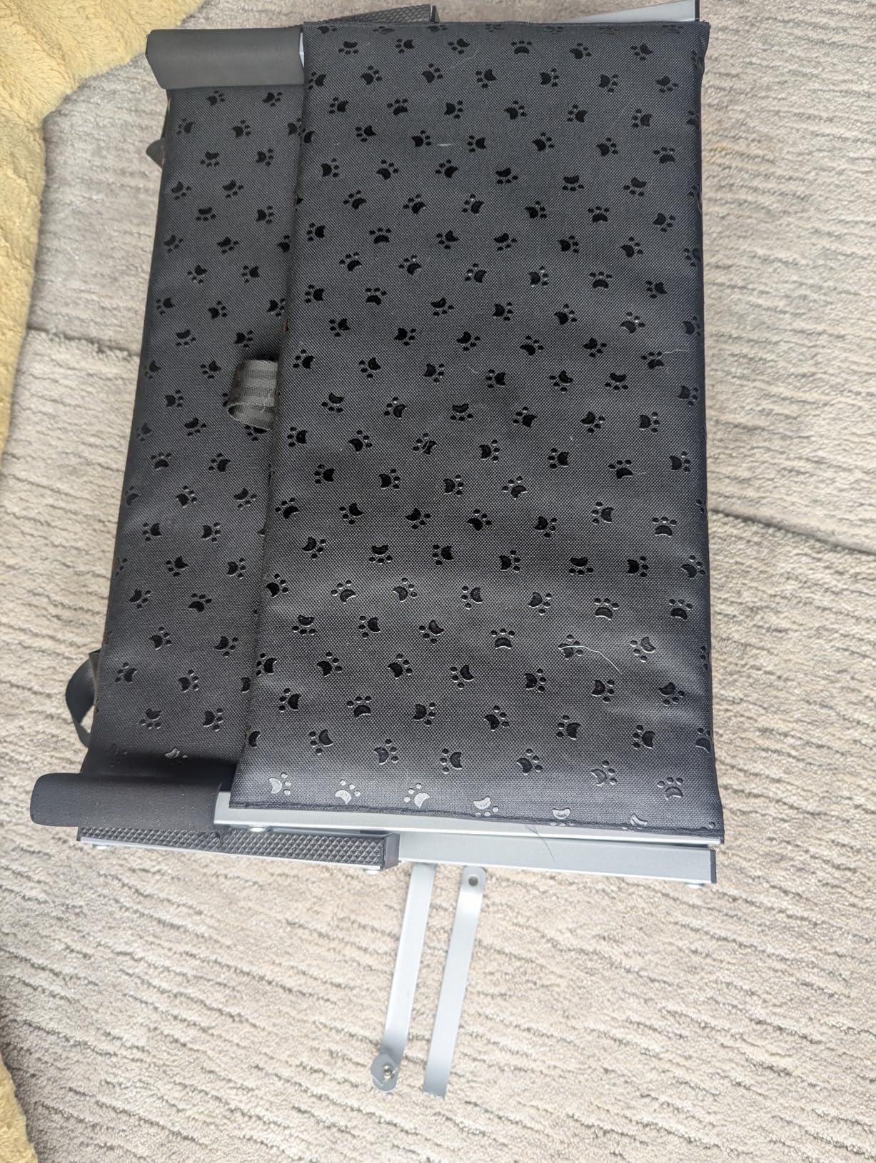 Dog Stairs for Car - Foldable Dog Ramps for Large Dogs with Non Slip Surface, Portable Dog Steps for Cars and SUV, Truck, Support Up to 200 Lbs customer photo 1