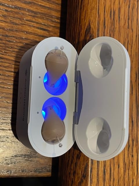Audien Atom Pro 2 Hearing Aid - Wireless Rechargeable OTC Hearing Aids for Seniors & Adults, Nearly Invisible, Premium Comfort Design customer photo 1