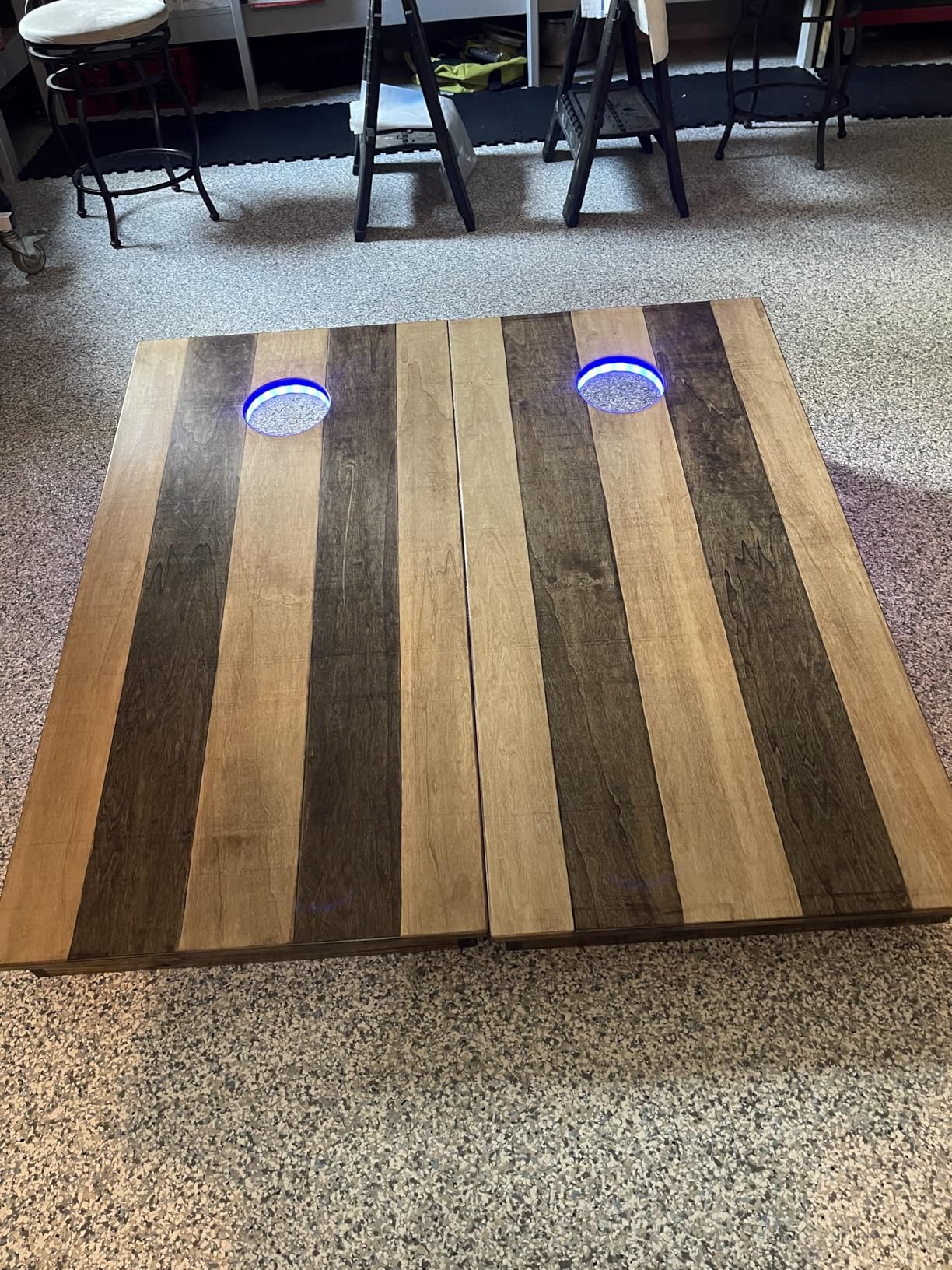 Brightz LED Cornhole Board Ring Lights, 2-Pack - 48-Hour Battery Life - Illuminate Your Game with Dazzling Glows and Ultimate Style for Non-Stop Evening Fun and Excitement (Includes Hole Lights Only) customer photo 2