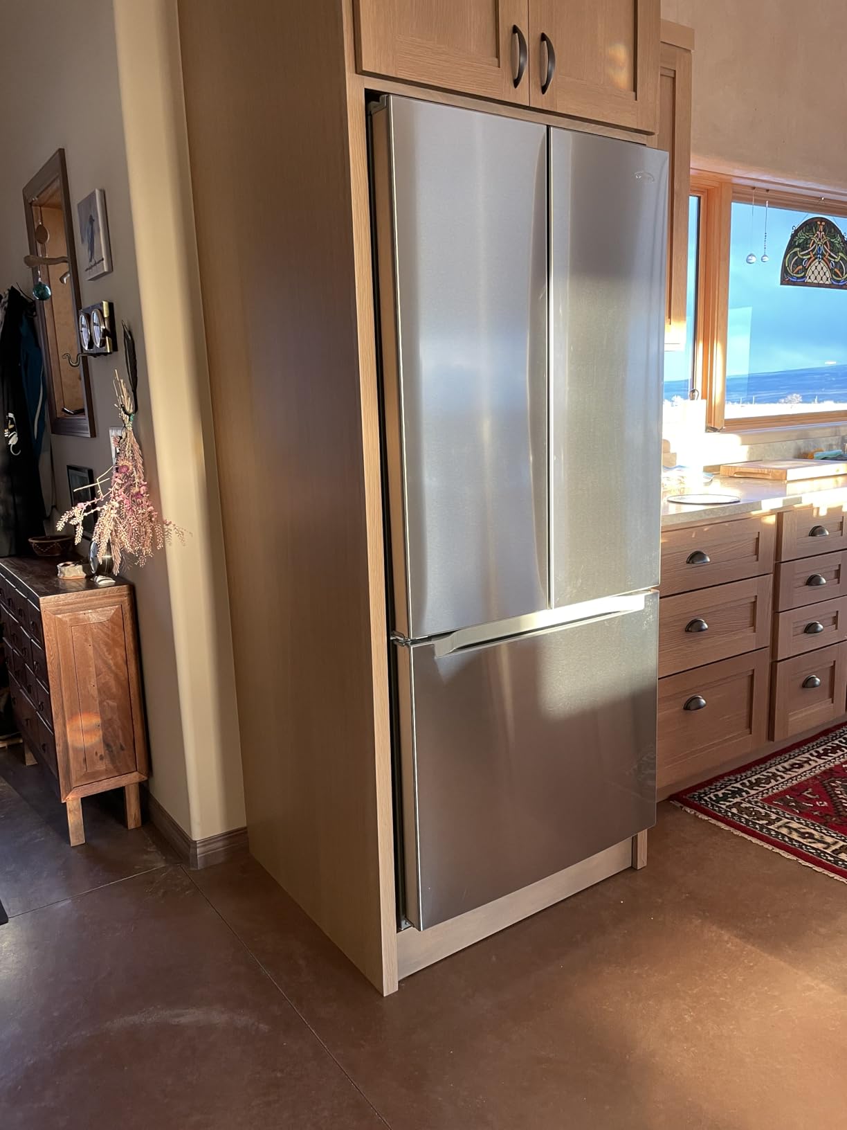 KoolMore 30-Inch 18.5 cu. ft. Counter Depth French Door Refrigerator, Stainless-Steel customer photo 1