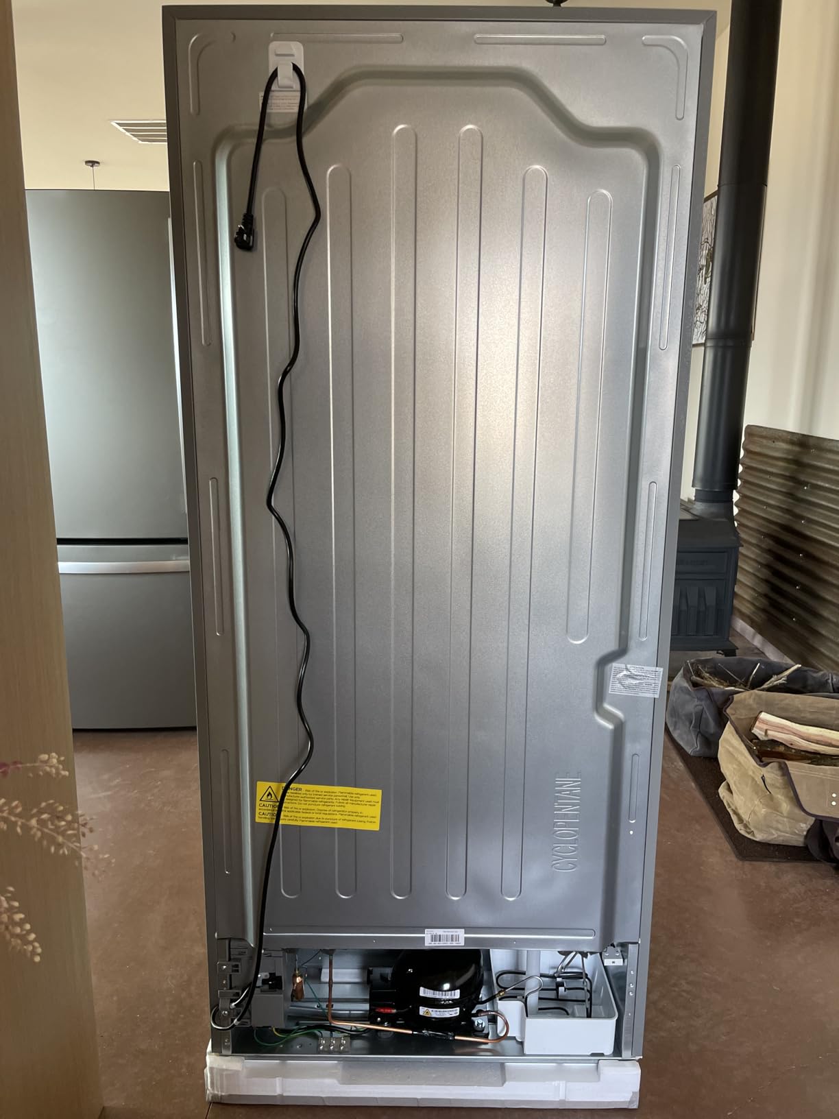 KoolMore 30-Inch 18.5 cu. ft. Counter Depth French Door Refrigerator, Stainless-Steel customer photo 2