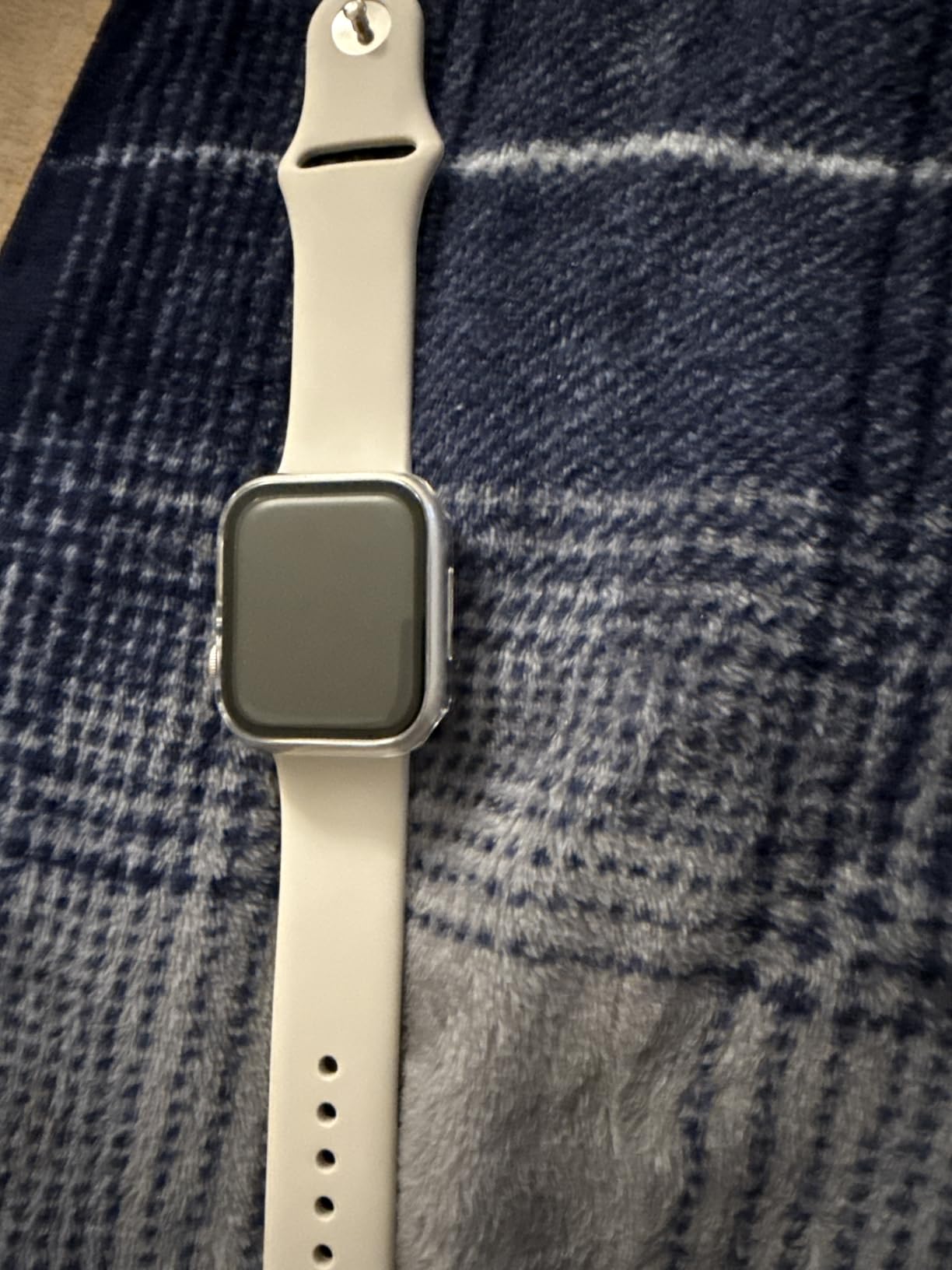Apple Watch Series 9 [GPS 45mm] Midnight Aluminum Case with Midnight Sport Band M/L (Renewed) customer photo 1