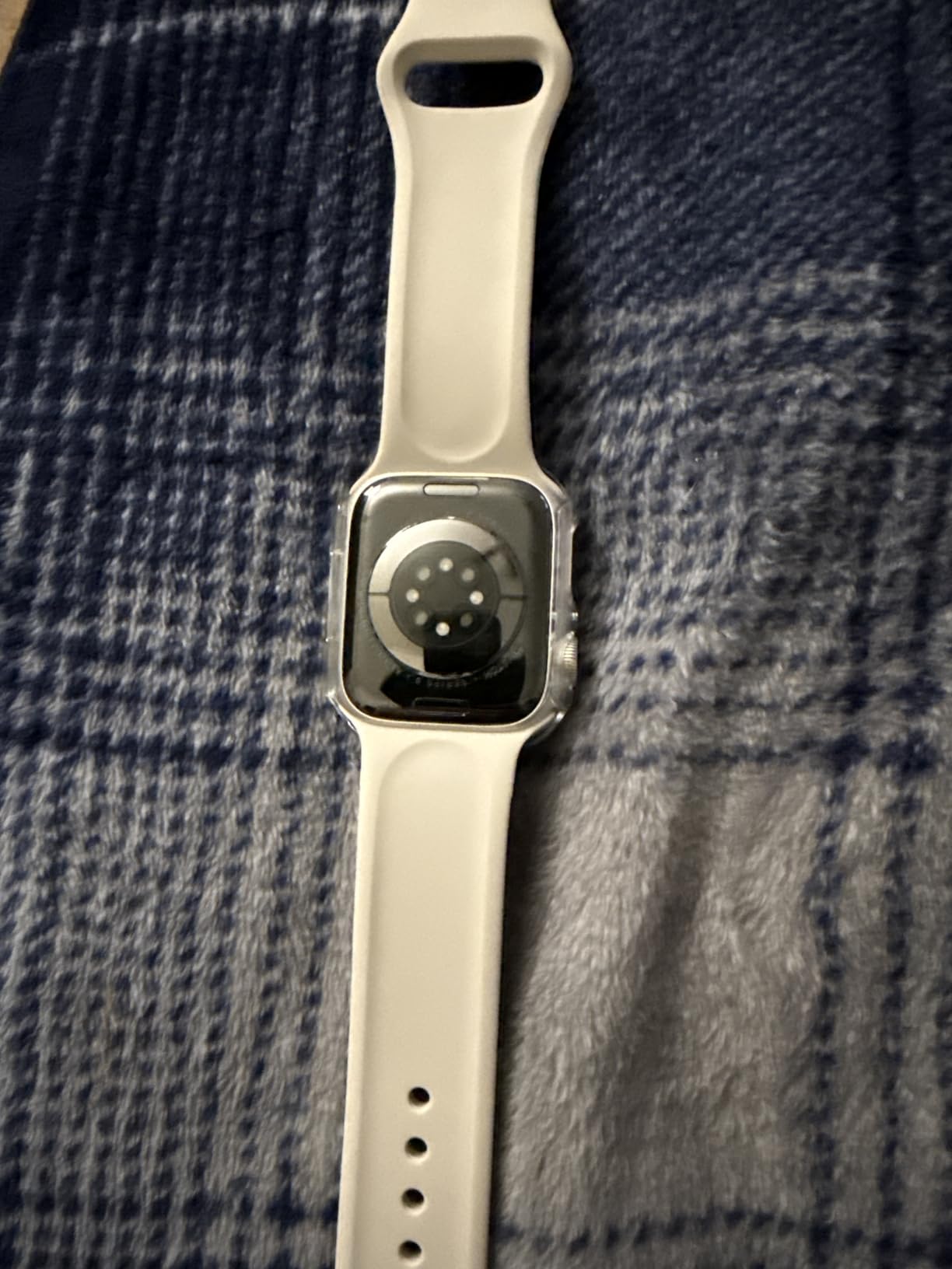 Apple Watch Series 9 [GPS 45mm] Midnight Aluminum Case with Midnight Sport Band M/L (Renewed) customer photo 2