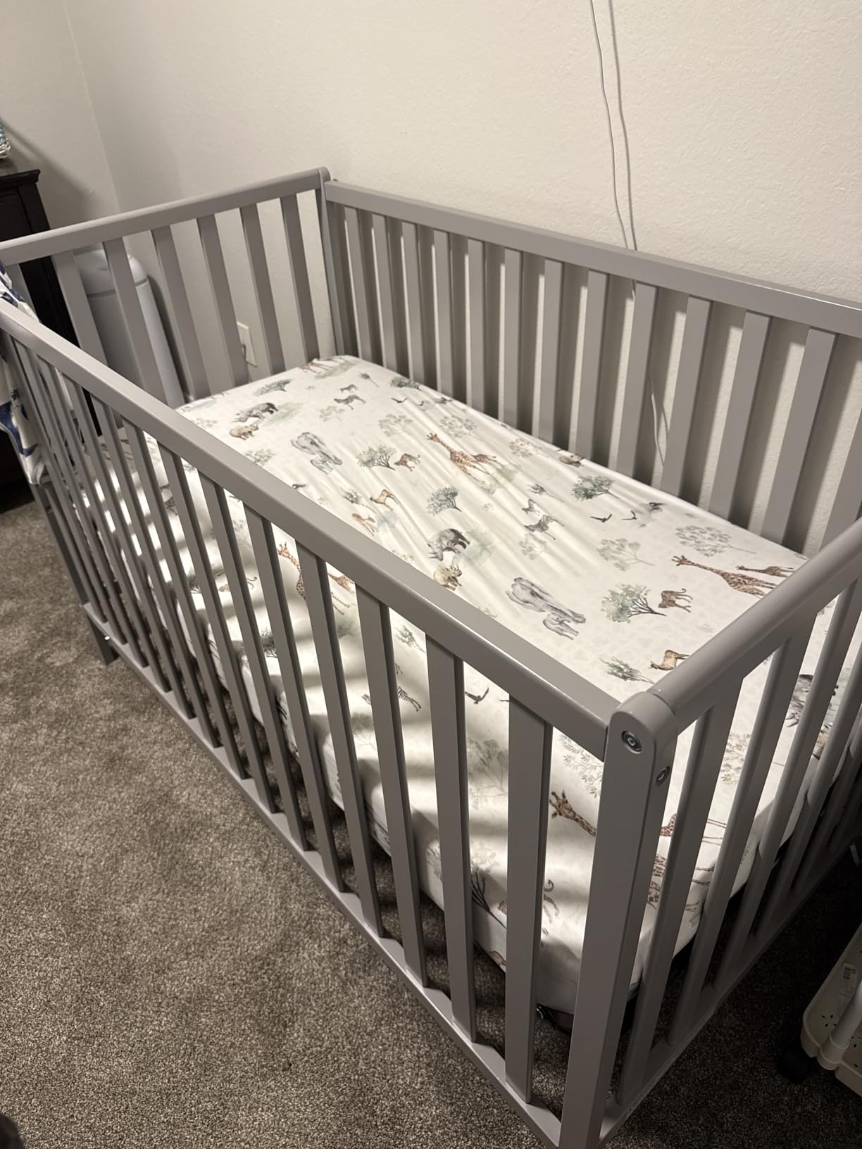 Delta Children Heartland 4-in-1 Convertible Crib, Natural customer photo 1