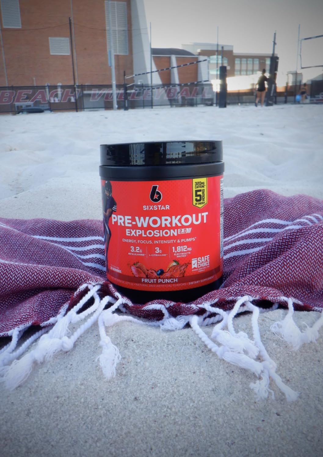 Six Star Pre-Workout Powder for Men & Women, Fruit Punch (30 Servings) - Preworkout Explosion 2.0 Energy Powder Drink Mix with Beta-Alanine & Caffeine - Sports Nutrition Supplement Products customer photo 2