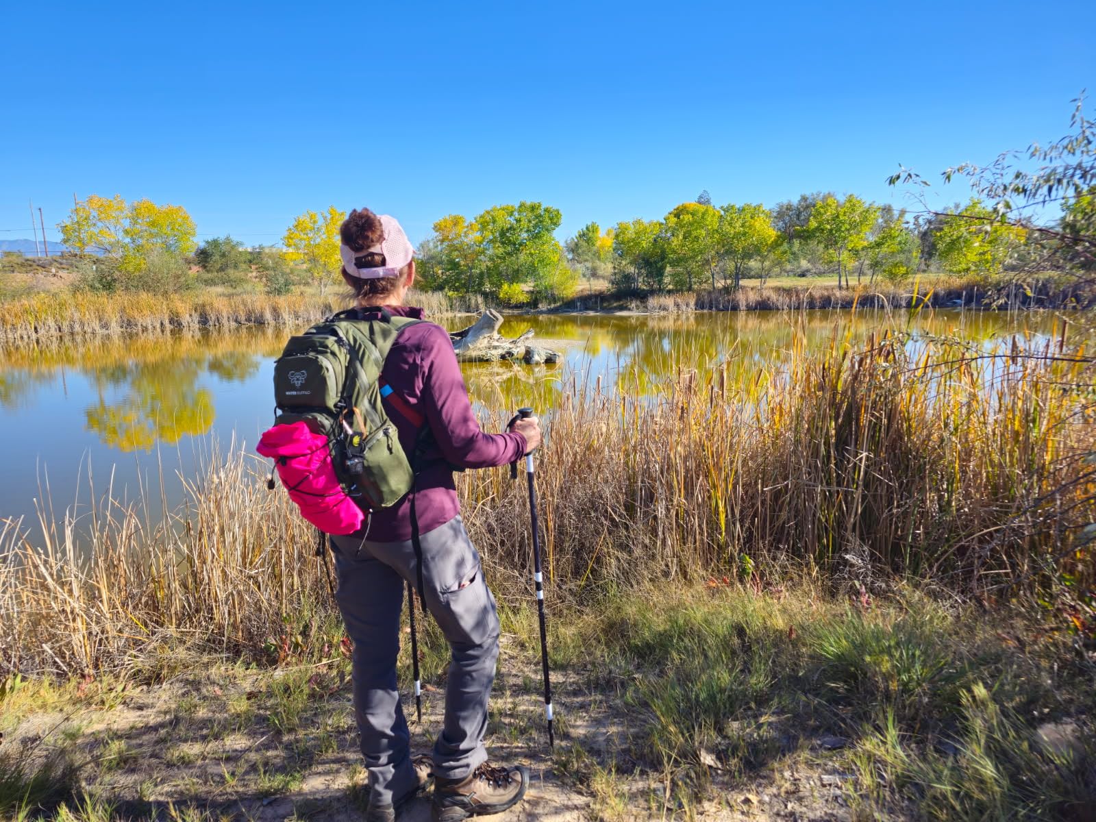 Water Buffalo Hydration Backpack - Sherpa 22L Hiking Backpack with Water Bladder - Water Backpack for Hiking with Waterproof Zippers, Phone & Pole Holders customer photo 1