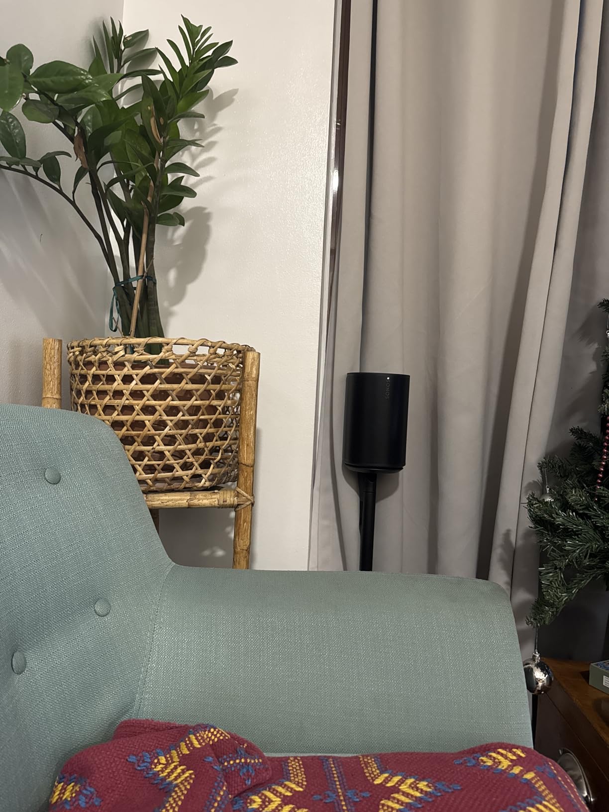 Fixed Height Floor Stands Compatible with Sonos Era 100, Era 100 SL, Era 300 Speakers - Surround Sound Speaker Stands with Cable Management, Sleek and Secure, 28.2