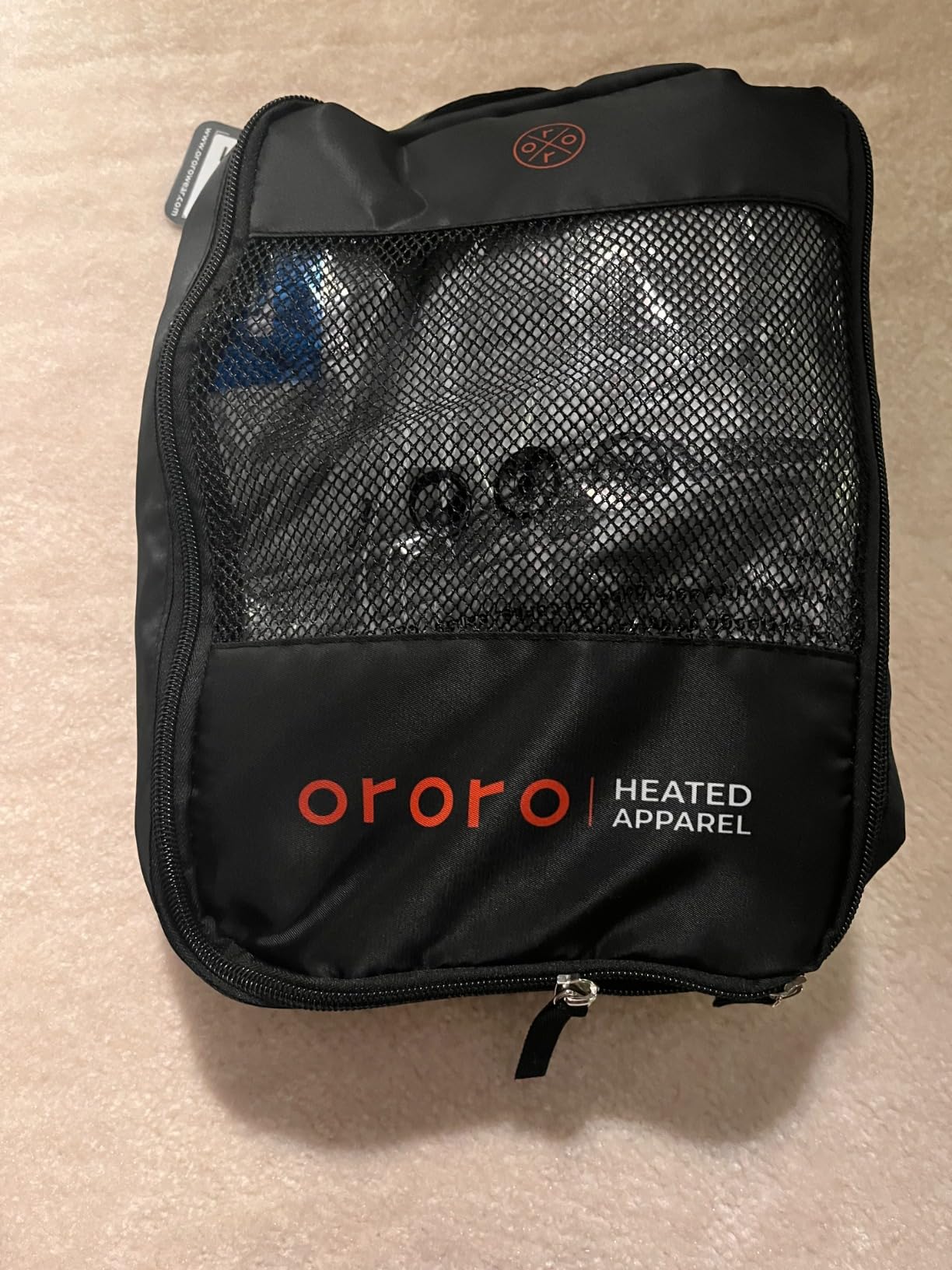 ORORO Men's Heated Softshell Vest with USB-C Rechargeable Battery, Soft Shell Heated Golf Vest for Men customer photo 1