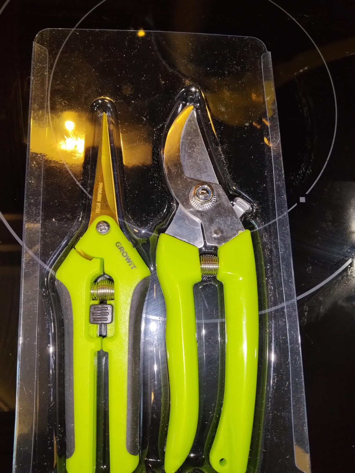 2-Pack Stainless Steel Gardening Scissors, Pruning Shears and Clippers for Gardening customer photo 2