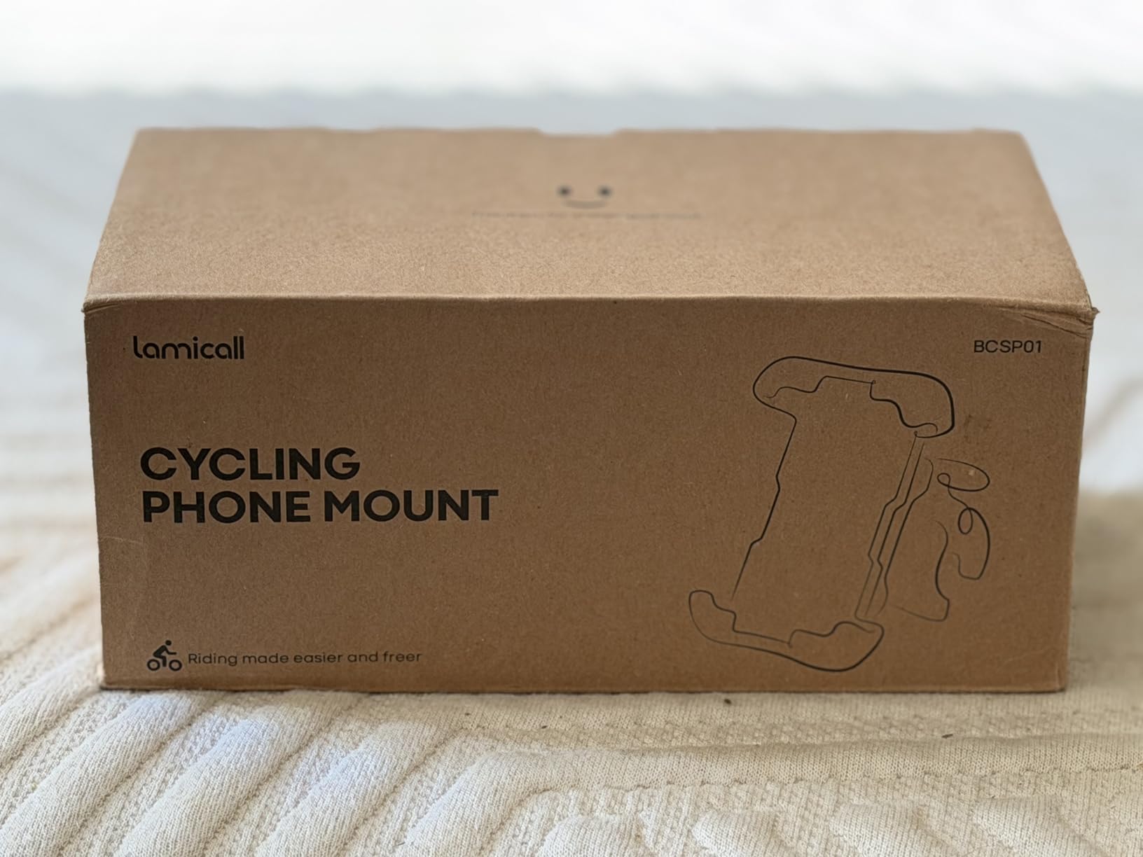 Lamicall Motorcycle Phone Mount Holder - [Dual Vibration Dampener] [Upgrade Handlebar Clip] Motorcycle Cell Phone Holder, Bike Phone Mount, Gifts for iPhone 16 15 14 Pro Max, 4.7-6.7 inch Phones, Black customer photo 2