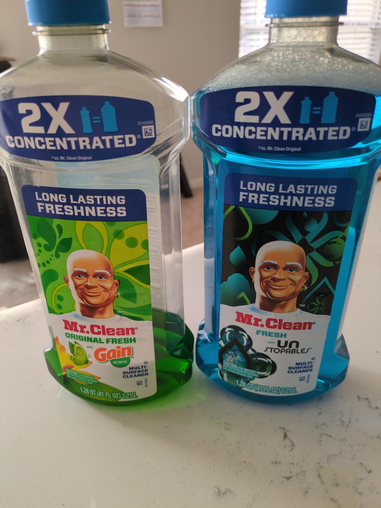 Mr. Clean 2X Concentrated Multi Surface Cleaner with Unstopables Fresh Scent 41 fl oz customer photo 1