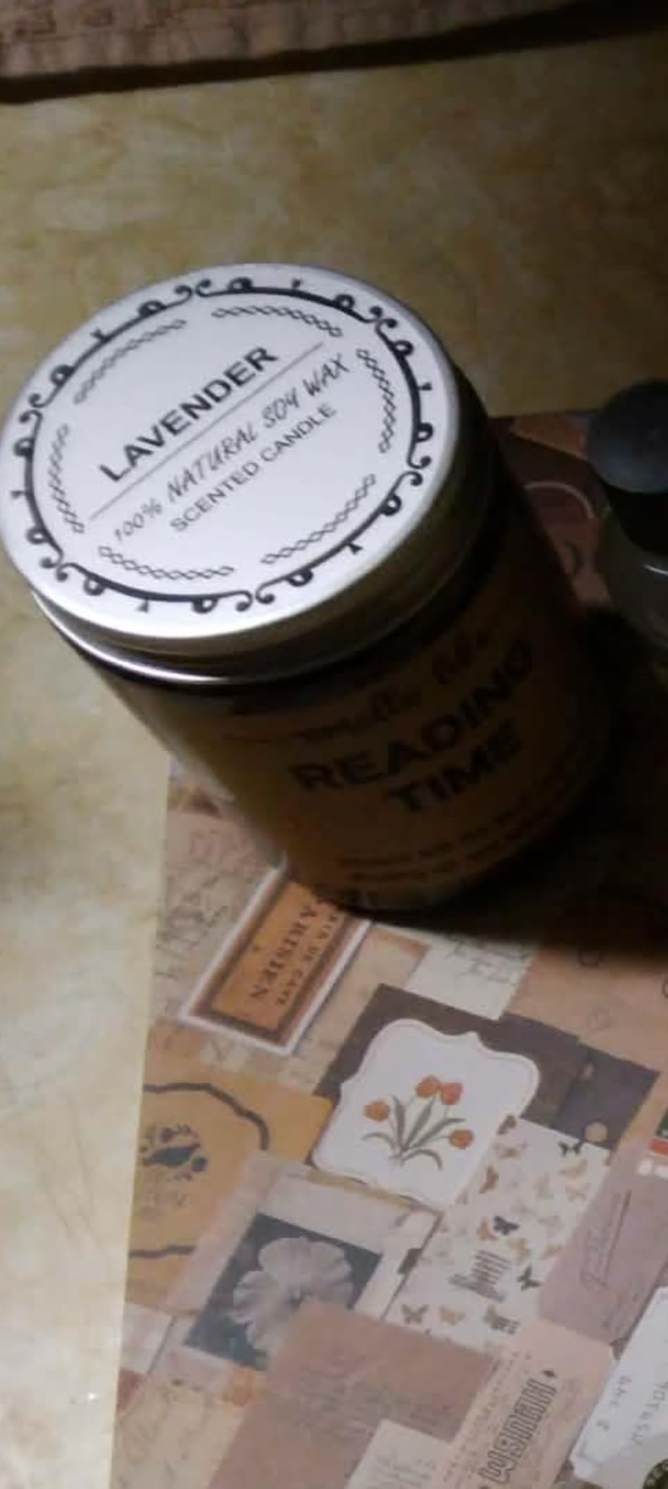 GSPY Reading Candle, Book Lovers Gifts, Readers, Bookish Present - Reading Accessories, Cute Reader Ideas - Funny Mothers Day, Birthday Gifts for Book Lovers Women, Bookworm, Librarian, Men, Booklover customer photo 1