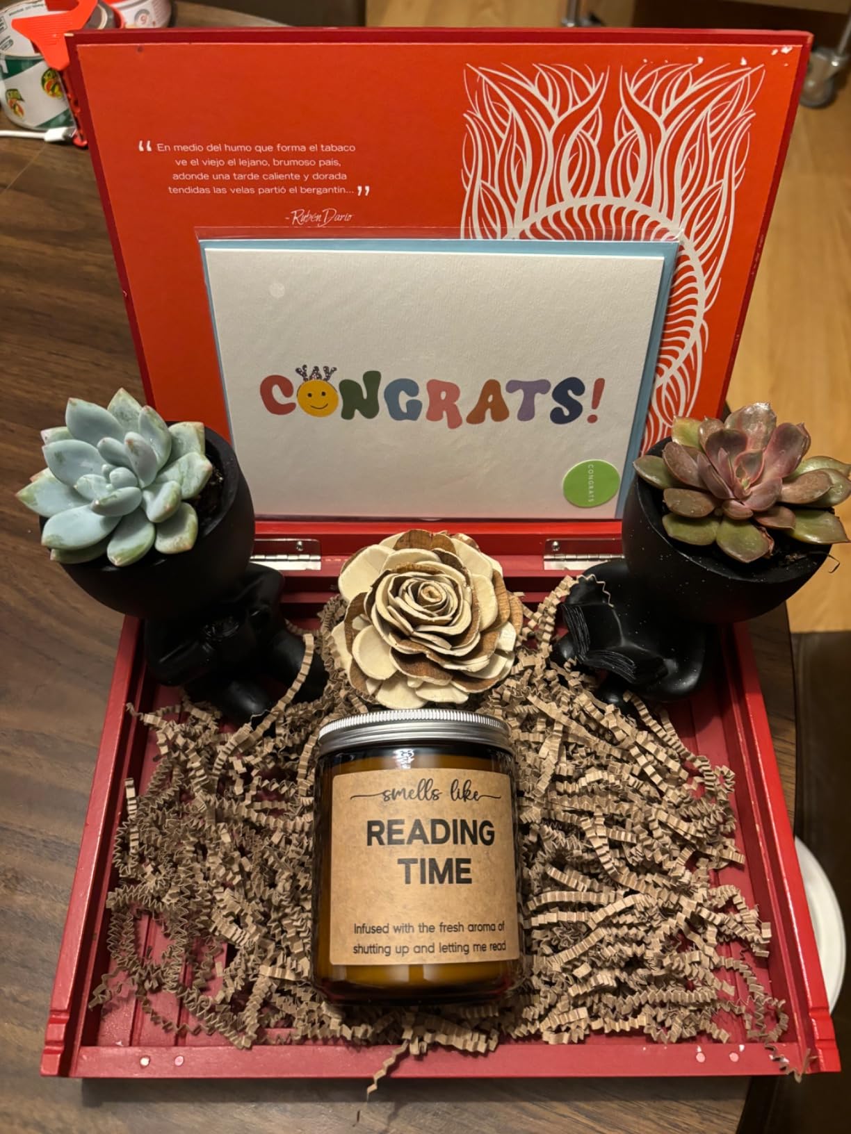 GSPY Reading Candle, Book Lovers Gifts, Readers, Bookish Present - Reading Accessories, Cute Reader Ideas - Funny Mothers Day, Birthday Gifts for Book Lovers Women, Bookworm, Librarian, Men, Booklover customer photo 2