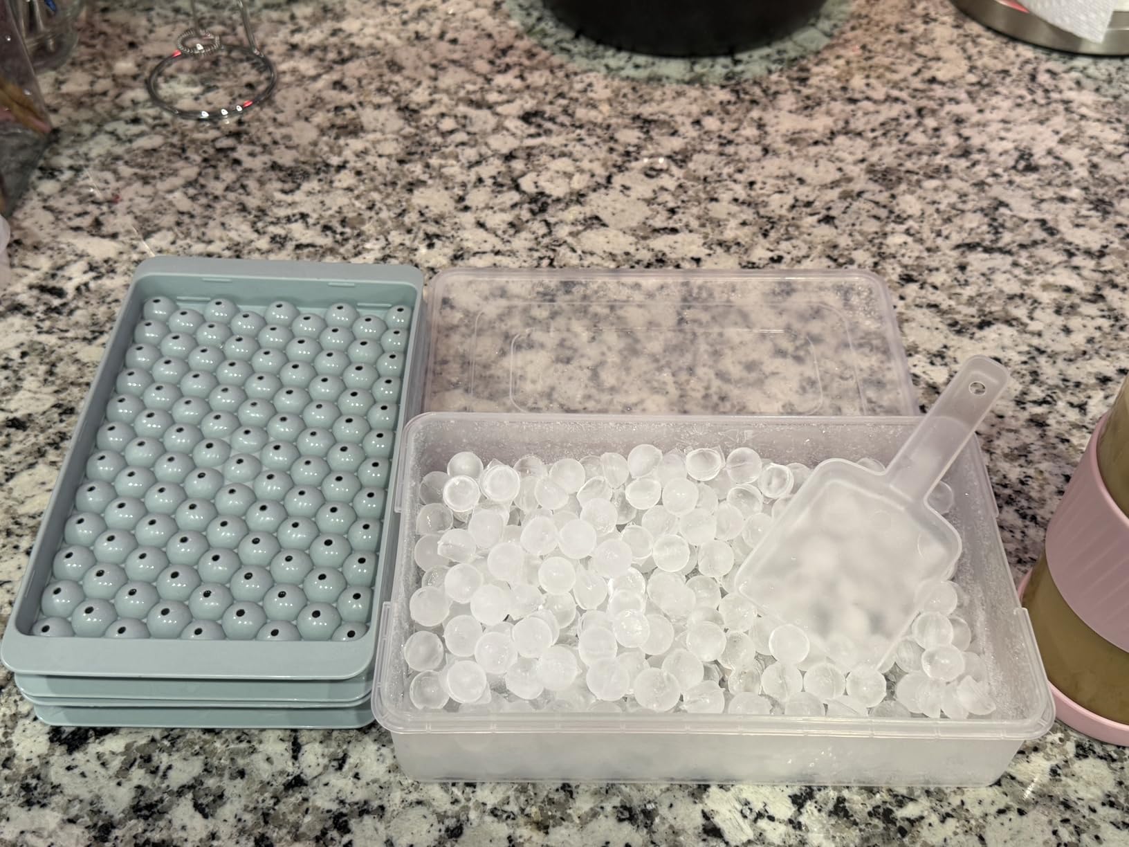 WIBIMEN Mini Ice Cube Trays, 0.55