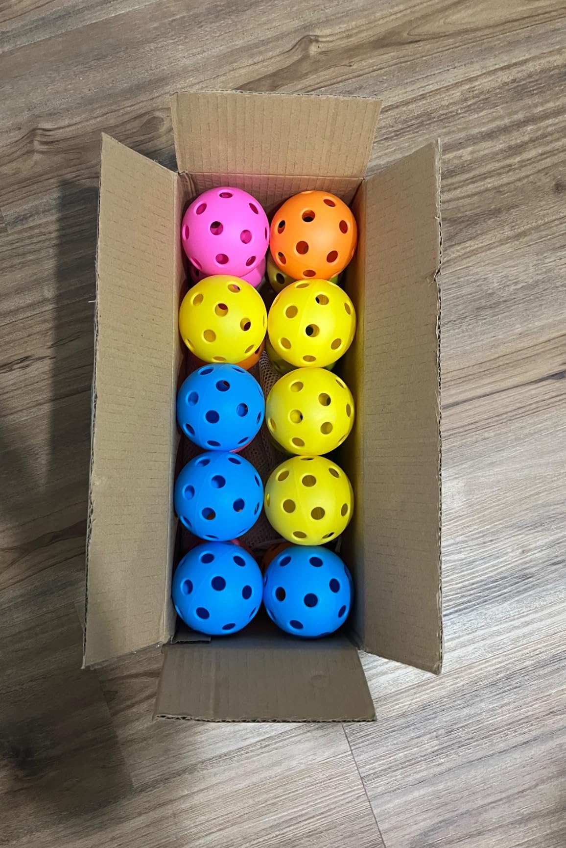 Magicorange Pickleball Balls, 20 Pack USAPA Approved Outdoor Pickleballs, High Elasticity & Durable Pickle Balls customer photo 2