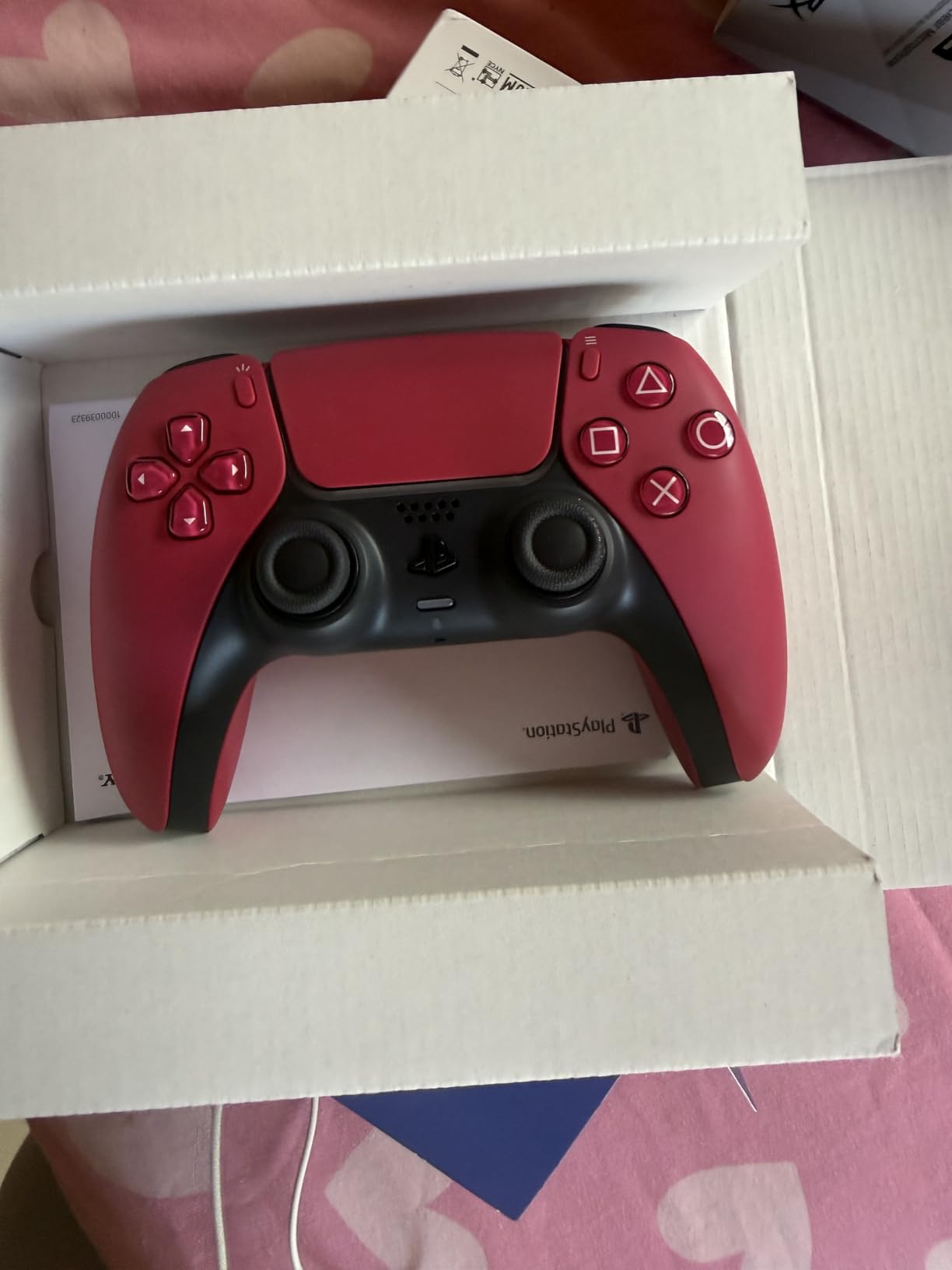 PlayStation DualSense Wireless Controller - Cosmic Red customer photo 1
