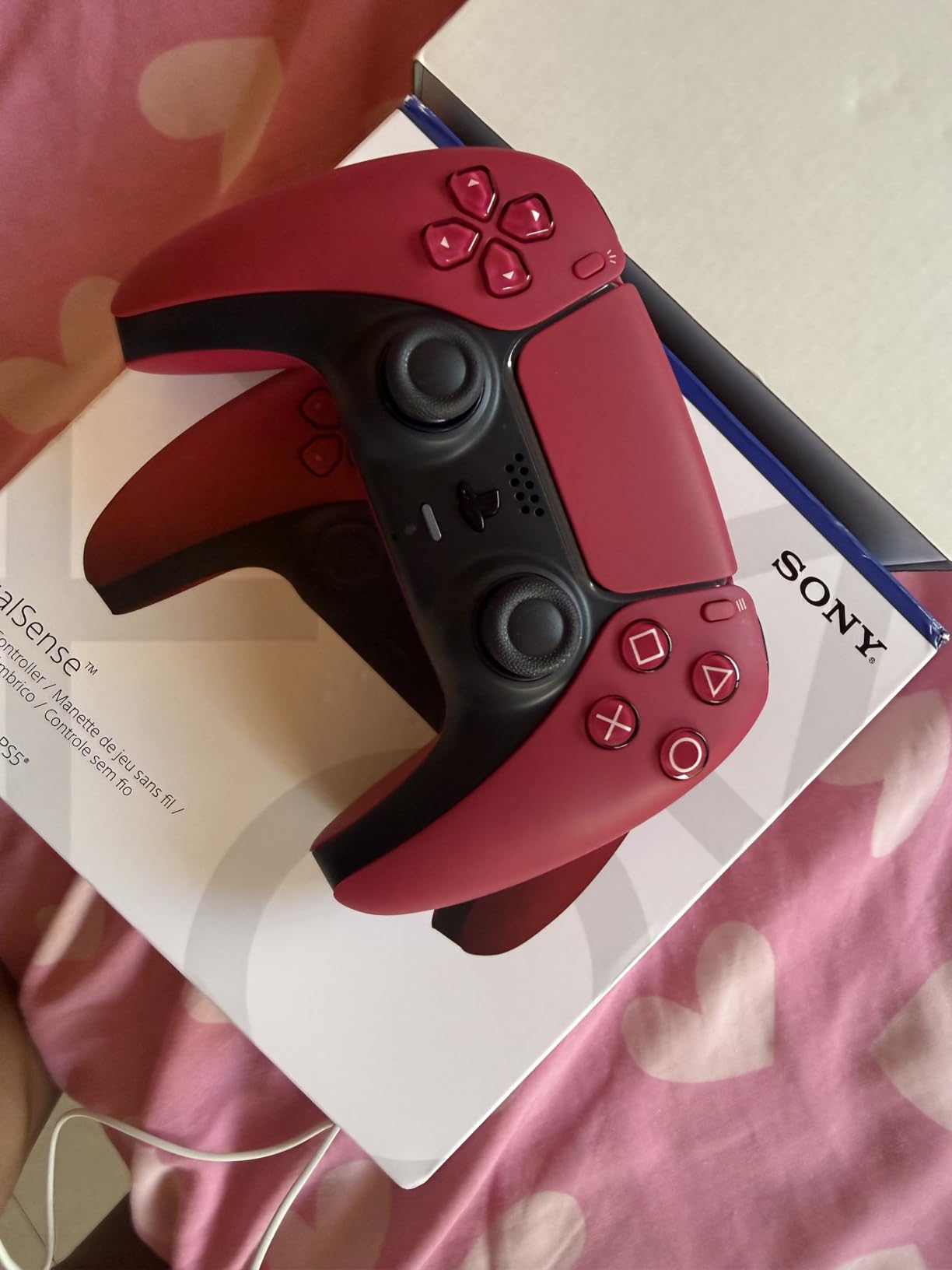PlayStation DualSense Wireless Controller - Cosmic Red customer photo 2