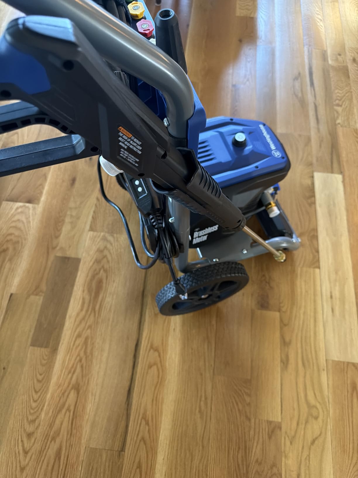 Westinghouse WPX3400e Electric Pressure Washer, 3400 Max PSI and 2.0 Max GPM, Brushless Motor customer photo 1