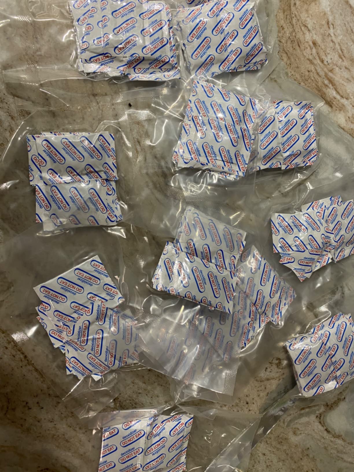 500cc Oxygen Absorbers for Food Storage - 100 Count (20x Packs of 5) - for Long Term Food Storage & Survival, Mylar Bags, Canning, Harvest Right Freeze Dryer, Dehydrated, and Preserved Foods customer photo 2