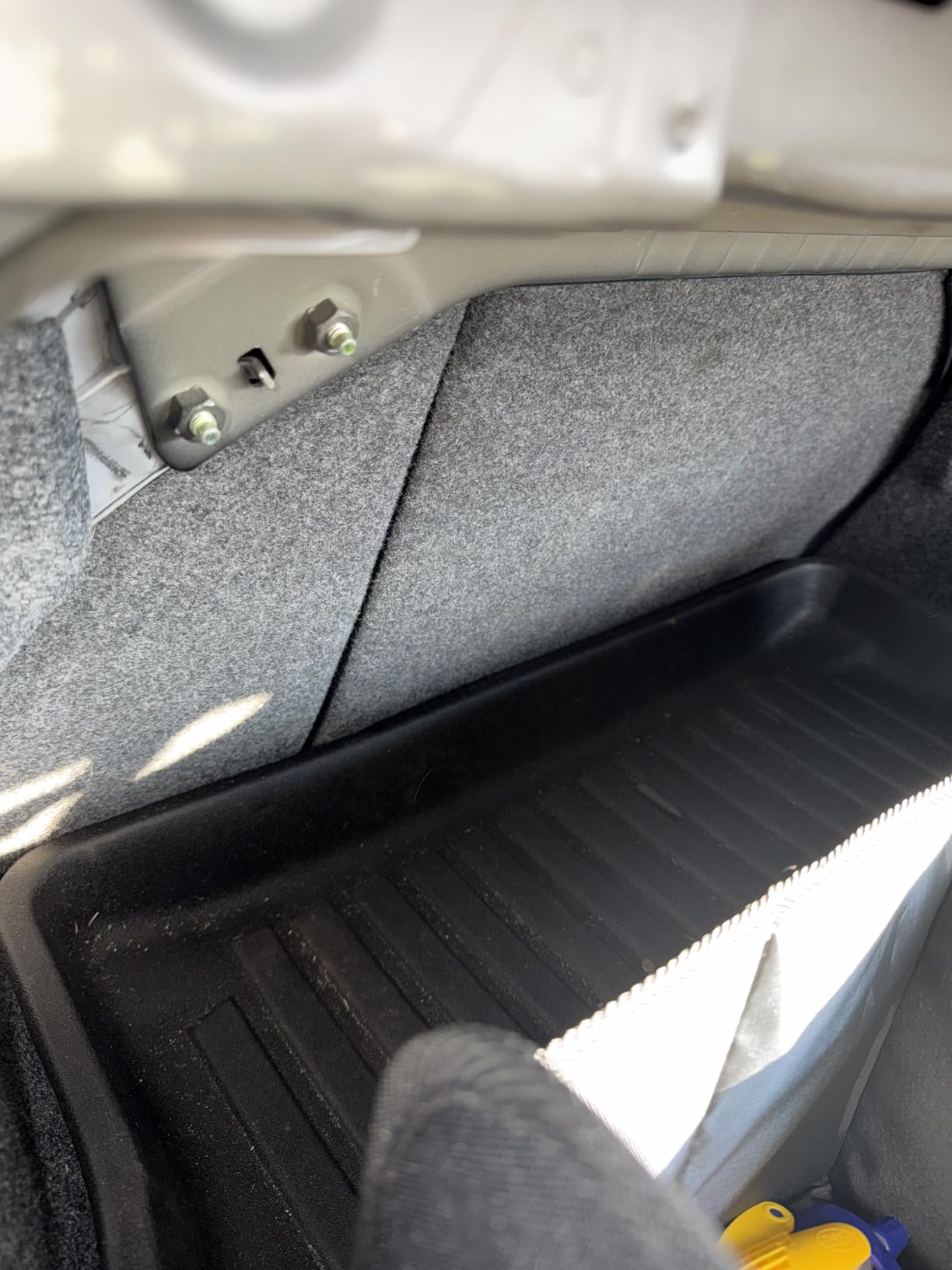K KNODEL Car Trunk Organizer, Foldable Organizer for Car, Automotive Consoles & Organizers, Storage with Reinforced Handles (Small, Black) customer photo 2