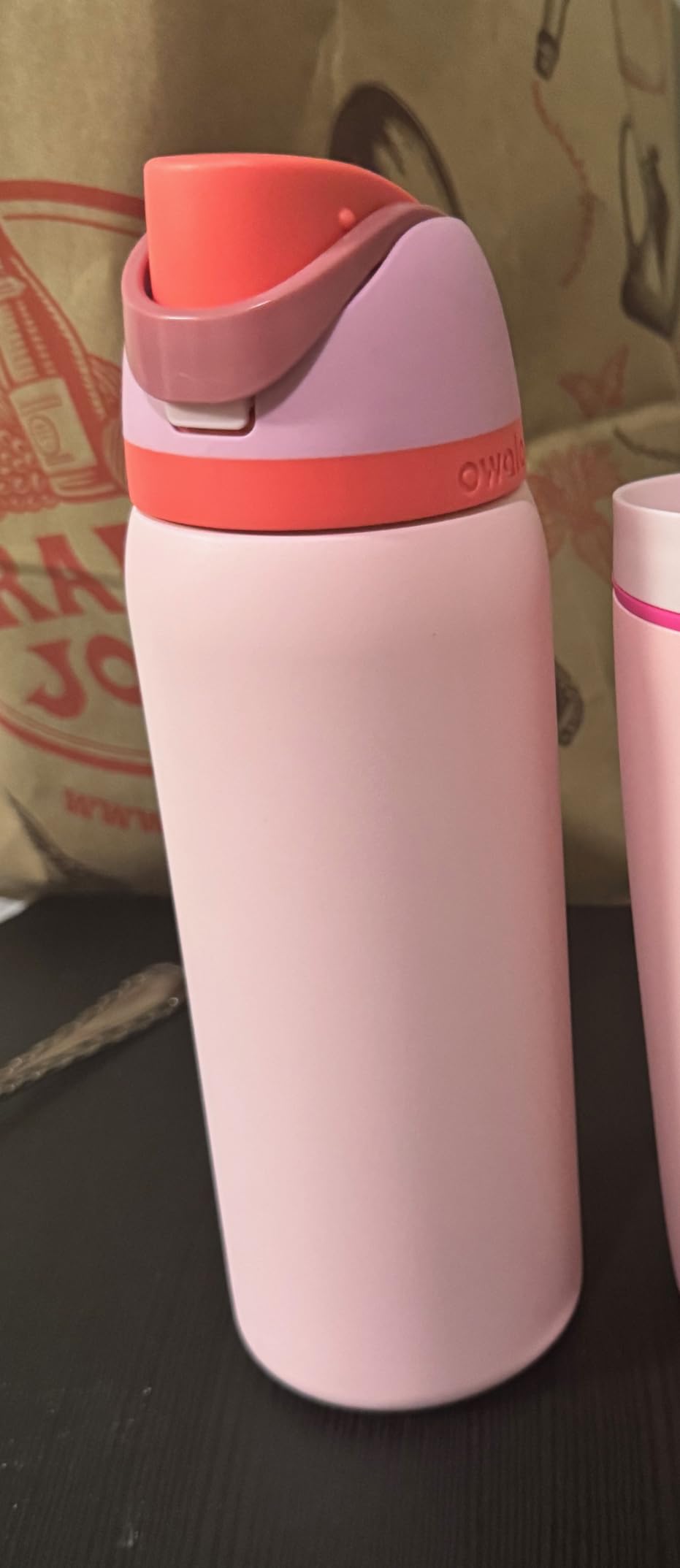 Owala Kids FreeSip Insulated Stainless Steel Water Bottle with Straw for Sports, Travel, and School, BPA-Free Sports Water Bottle, 16 oz, Celestial Sphere customer photo 1