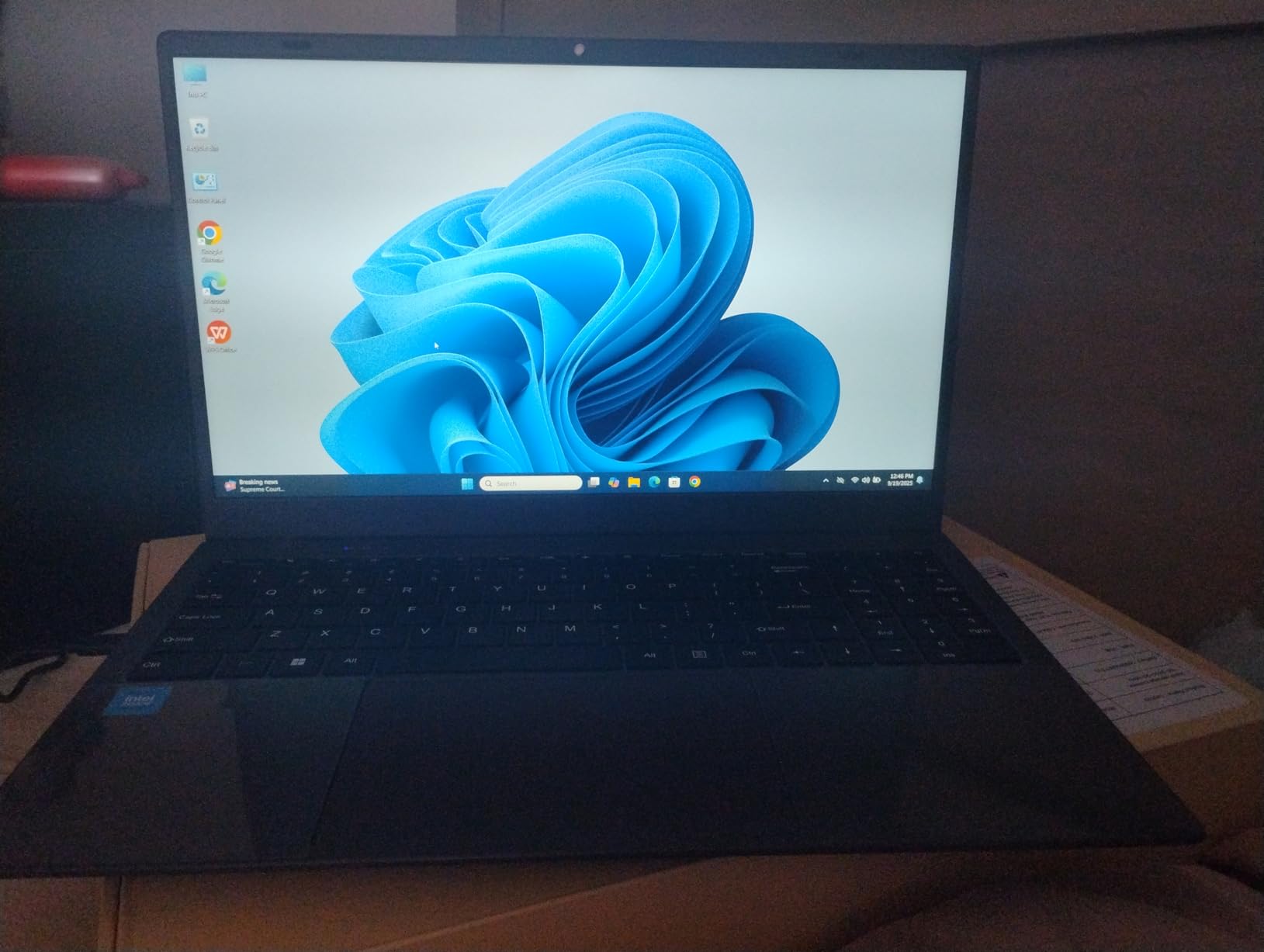 Coolby 15.6inch Laptop, 12GB RAM/256GB SSD, 1920x1080 IPS Display, Intel N95(Beats N5095) Quad Core Laptop Computer, Support Fingerprint, WiFi 5, BT customer photo 1
